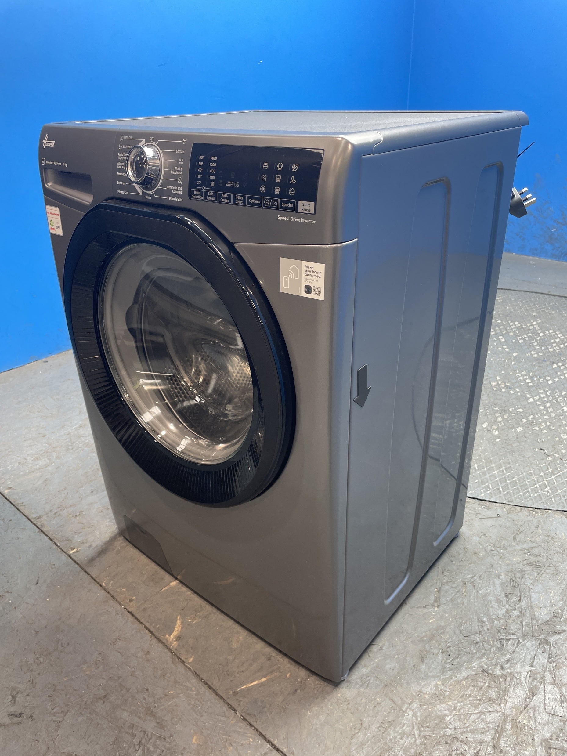 #GRC-156-052 - Hoover H3B13WPS4106TAMBR 10kg 1400 Spin Washing Machine