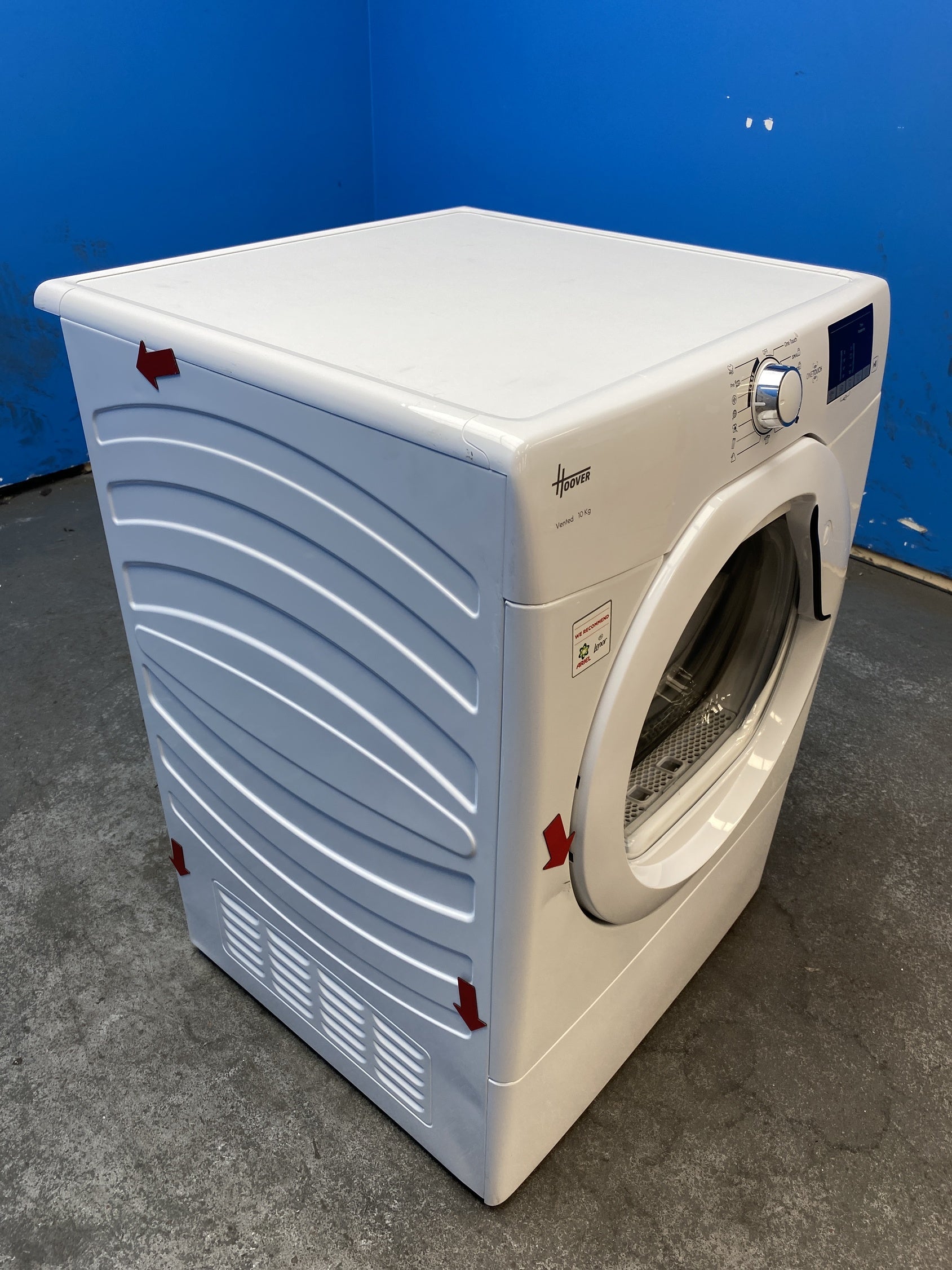 #GRC-159-237 - Hoover HLE V10DG-80 10kg Vented Tumble Dryer