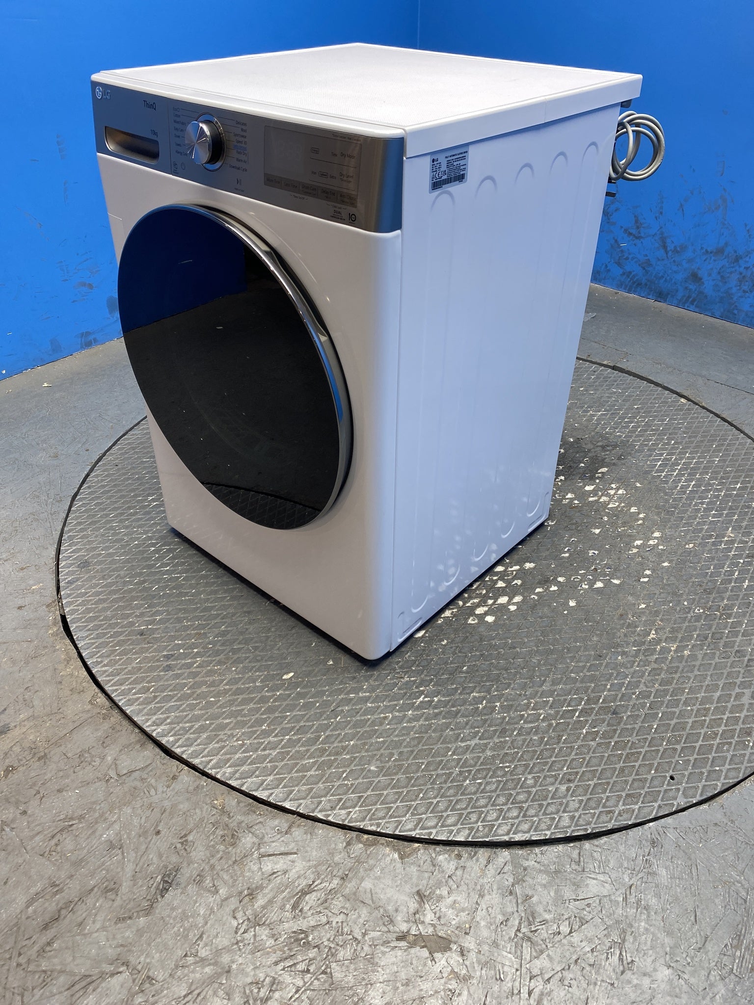 LG Dual Dry™ FDV1110W 10kg Heat Pump Tumble Dryer