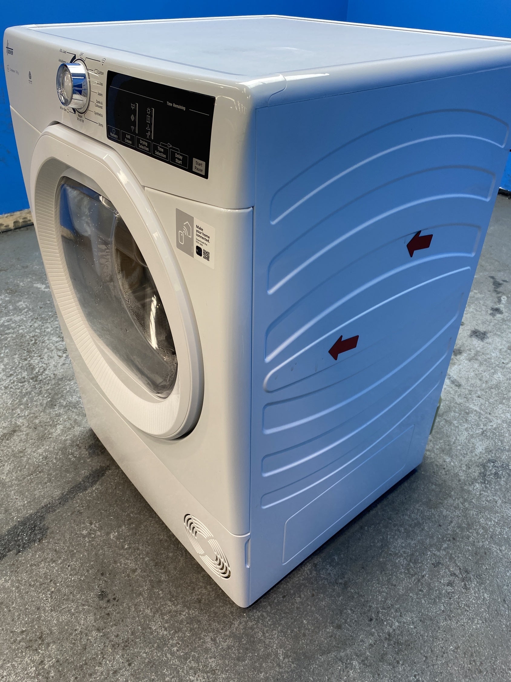 #GRC-157-343 - Hoover HRE C10TE-80 10kg Condenser Tumble Dryer