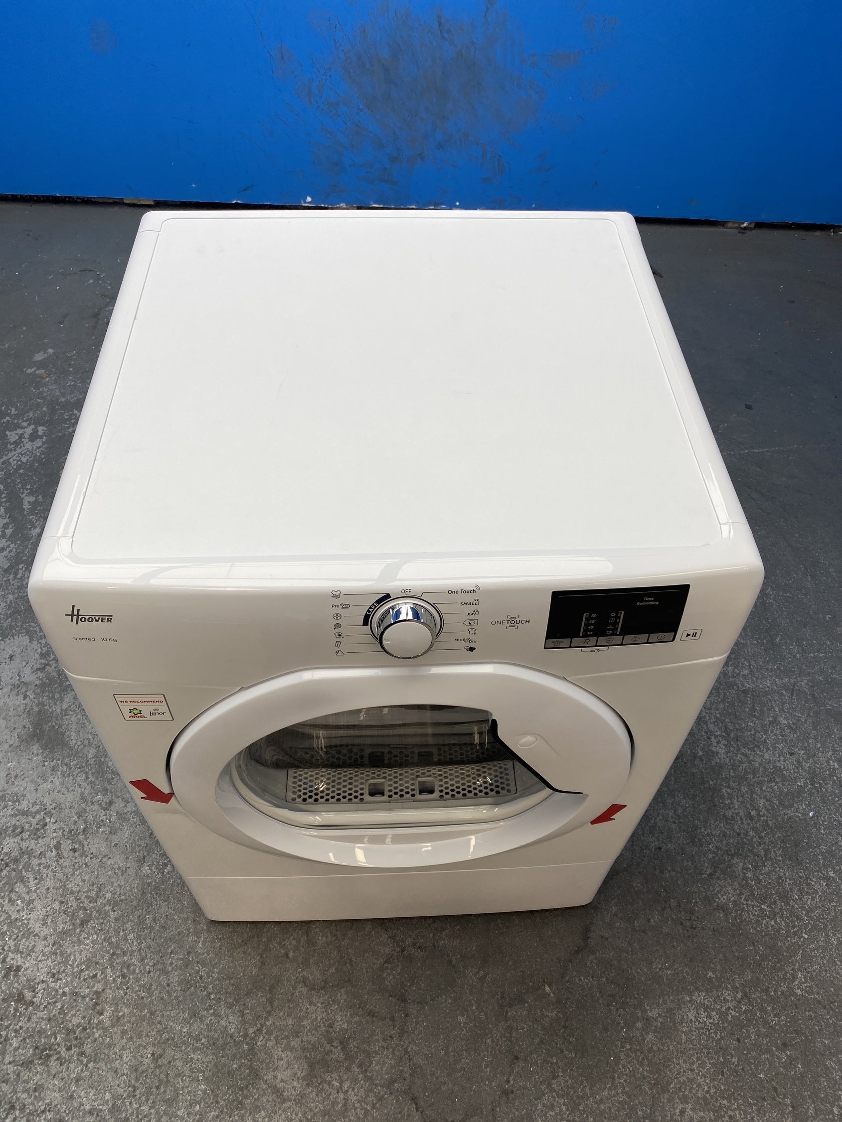#GRC-159-237 - Hoover HLE V10DG-80 10kg Vented Tumble Dryer
