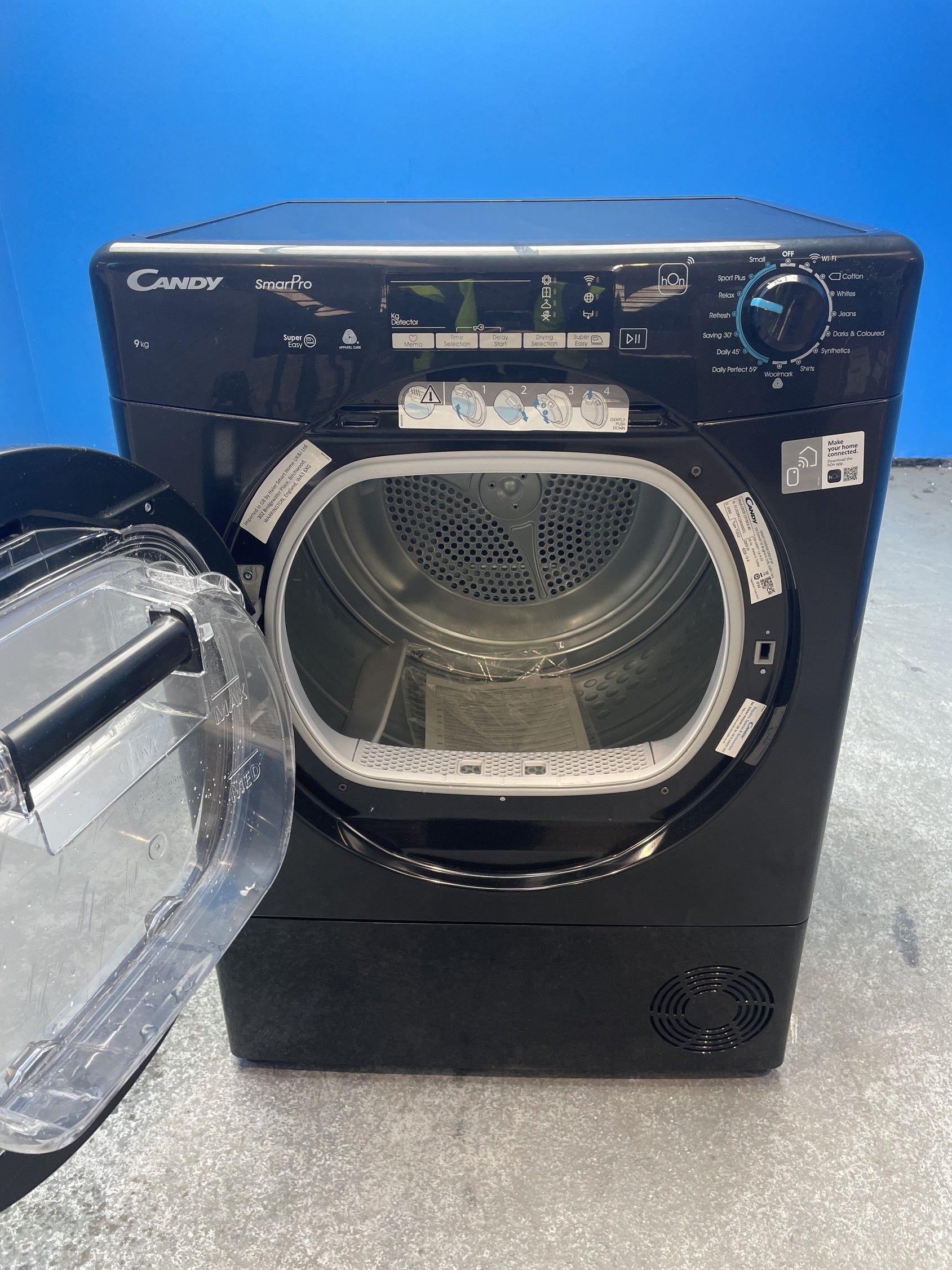 #GRC-157-334 - Candy CROE C9TBEB-80 Smart Pro 9kg Condenser Tumble Dryer