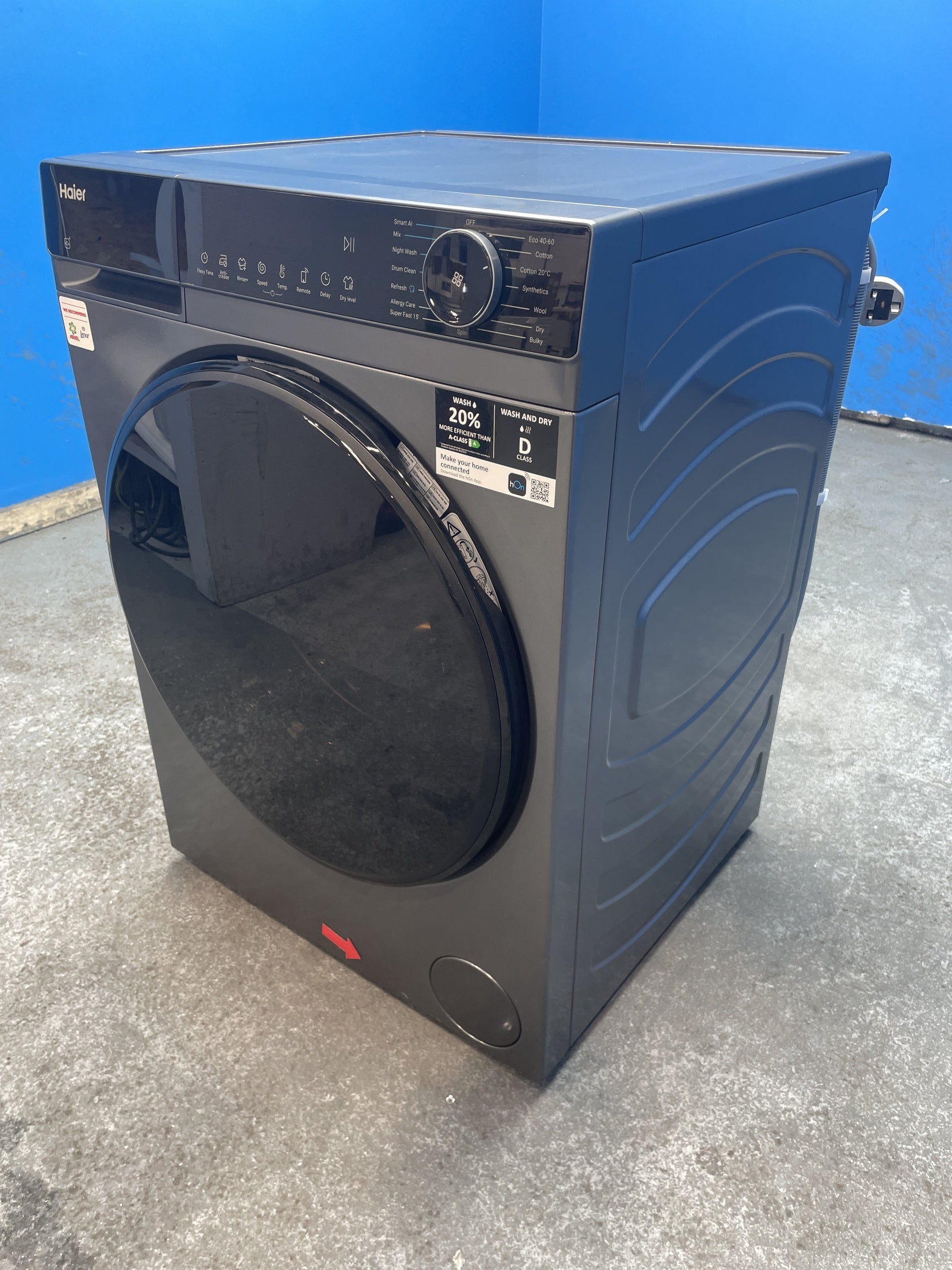 #GRC-148-301 - Haier X Series 5 HWD100-BP16357GU1 12/8kg 1600rpm Washer Dryer