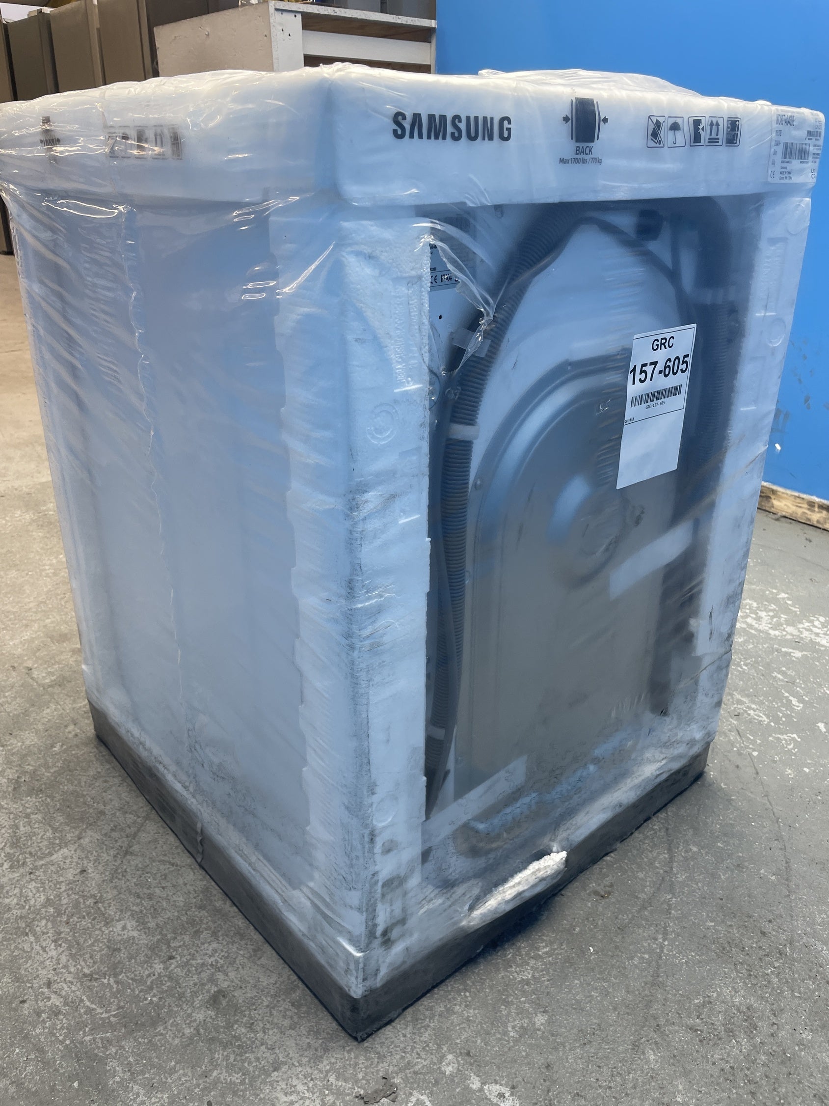 #GRC-157-605 - Samsung WD80TA046BE Series 5 8/5kg 1400 Spin Washer Dryer