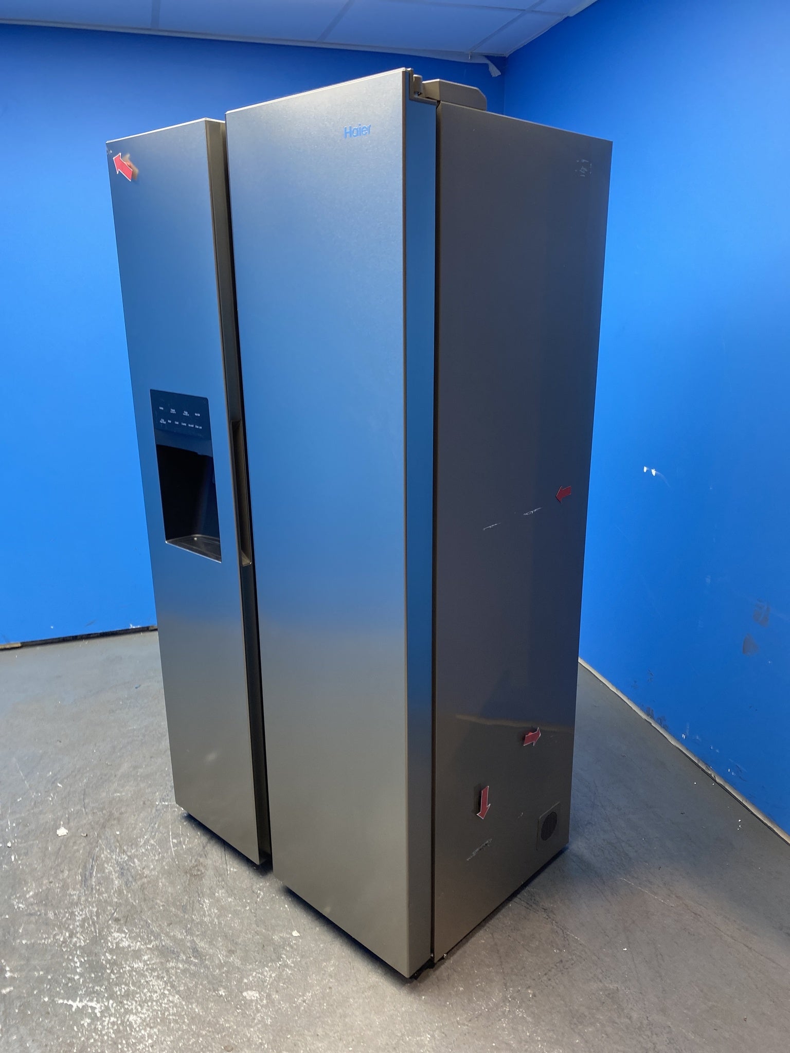 Haier HSR5918DIMP American Style Series 5 511 Litre Fridge Freezer