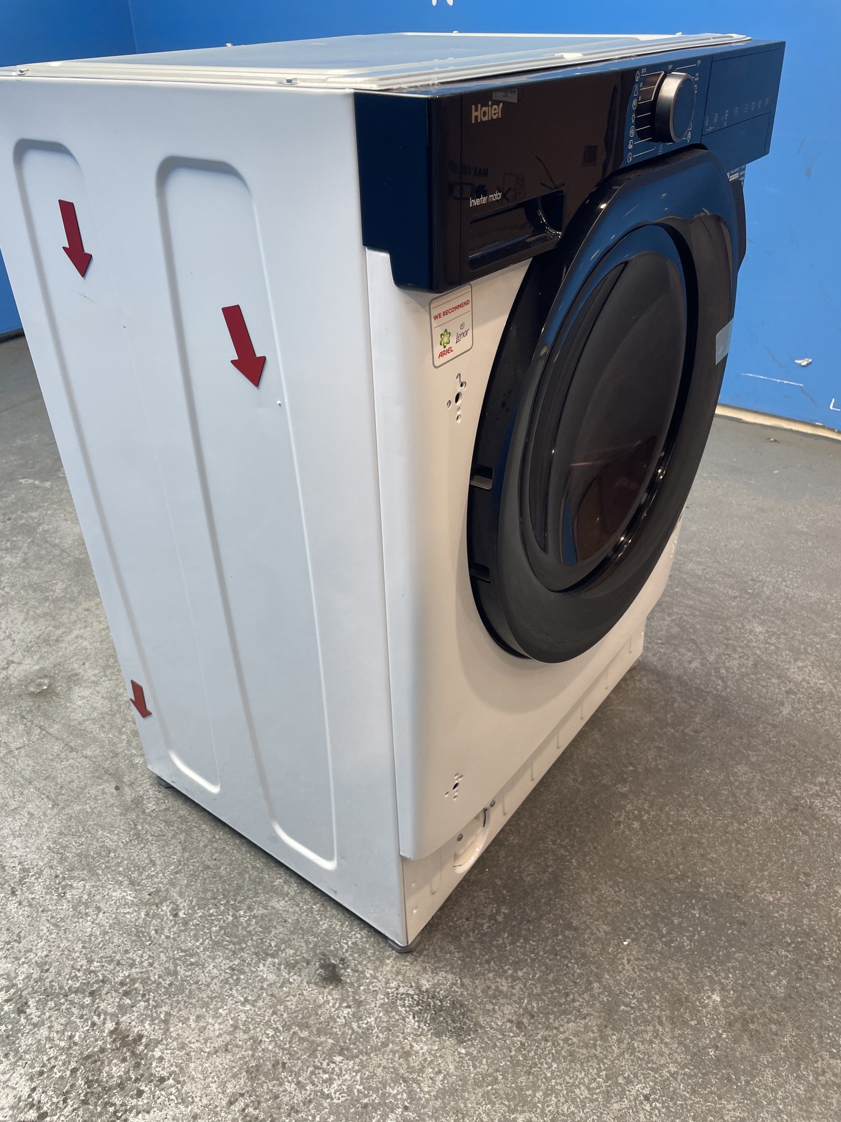 #GRC-155-213 - Haier Series 6 BHA6S696M6DB9-80 9/6kg 1600rpm Integrated Washer Dryer