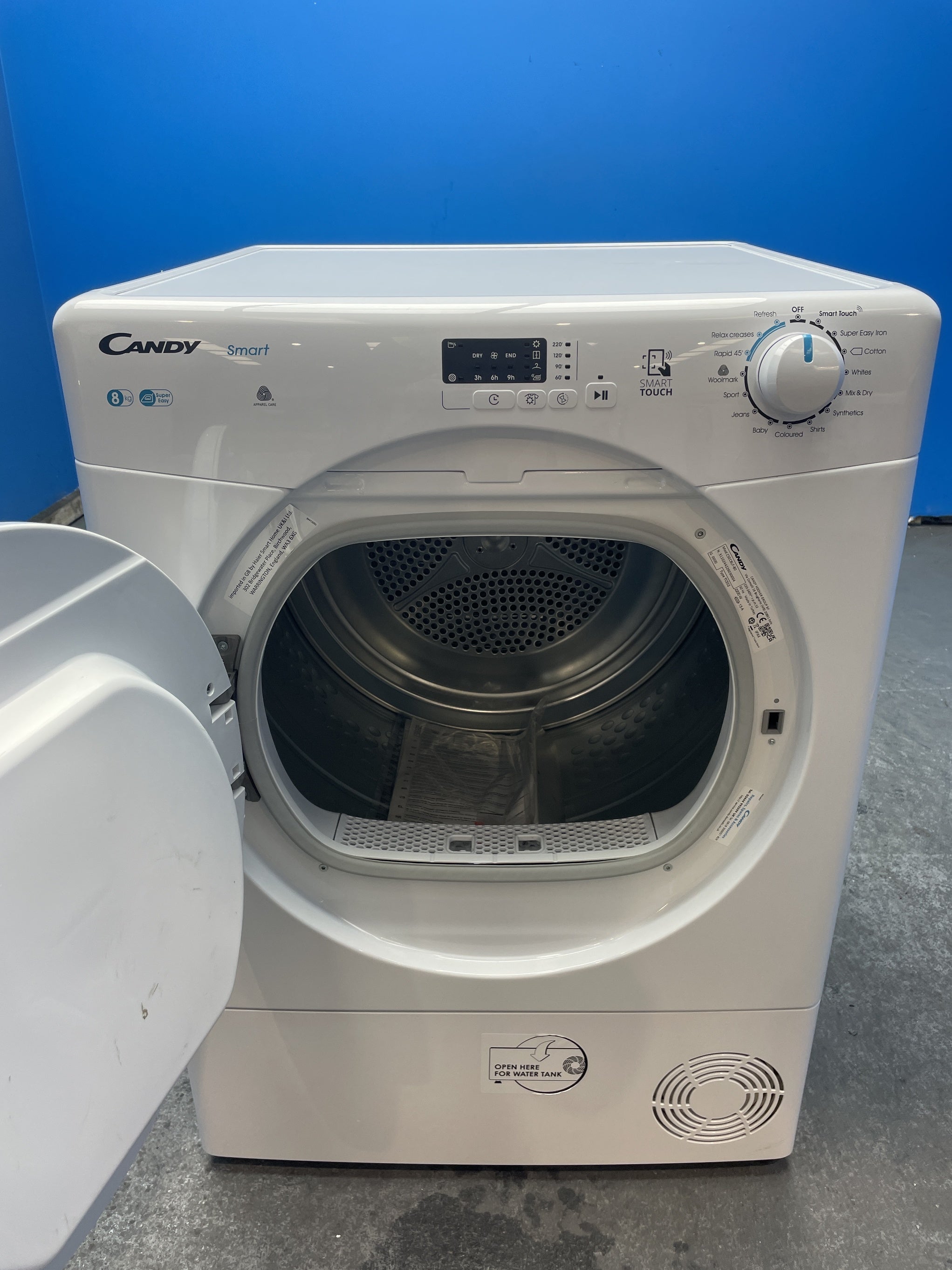 #GRC-161-917 - Candy Smart CSEC8LF-80 8kg Condenser Tumble Dryer