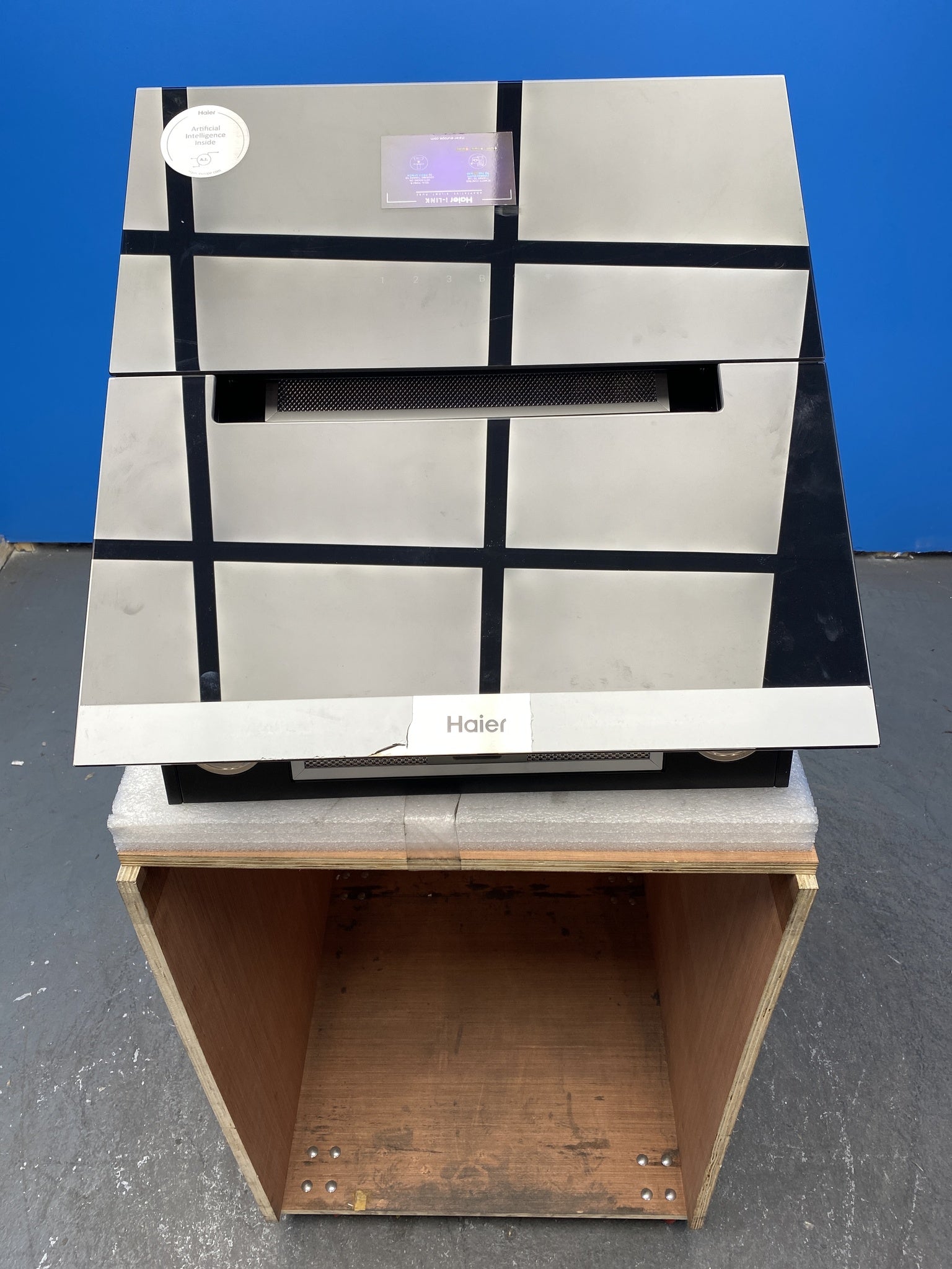 Haier HATS6DS2XWIFI Smart 60cm Chimney Hood WiFi