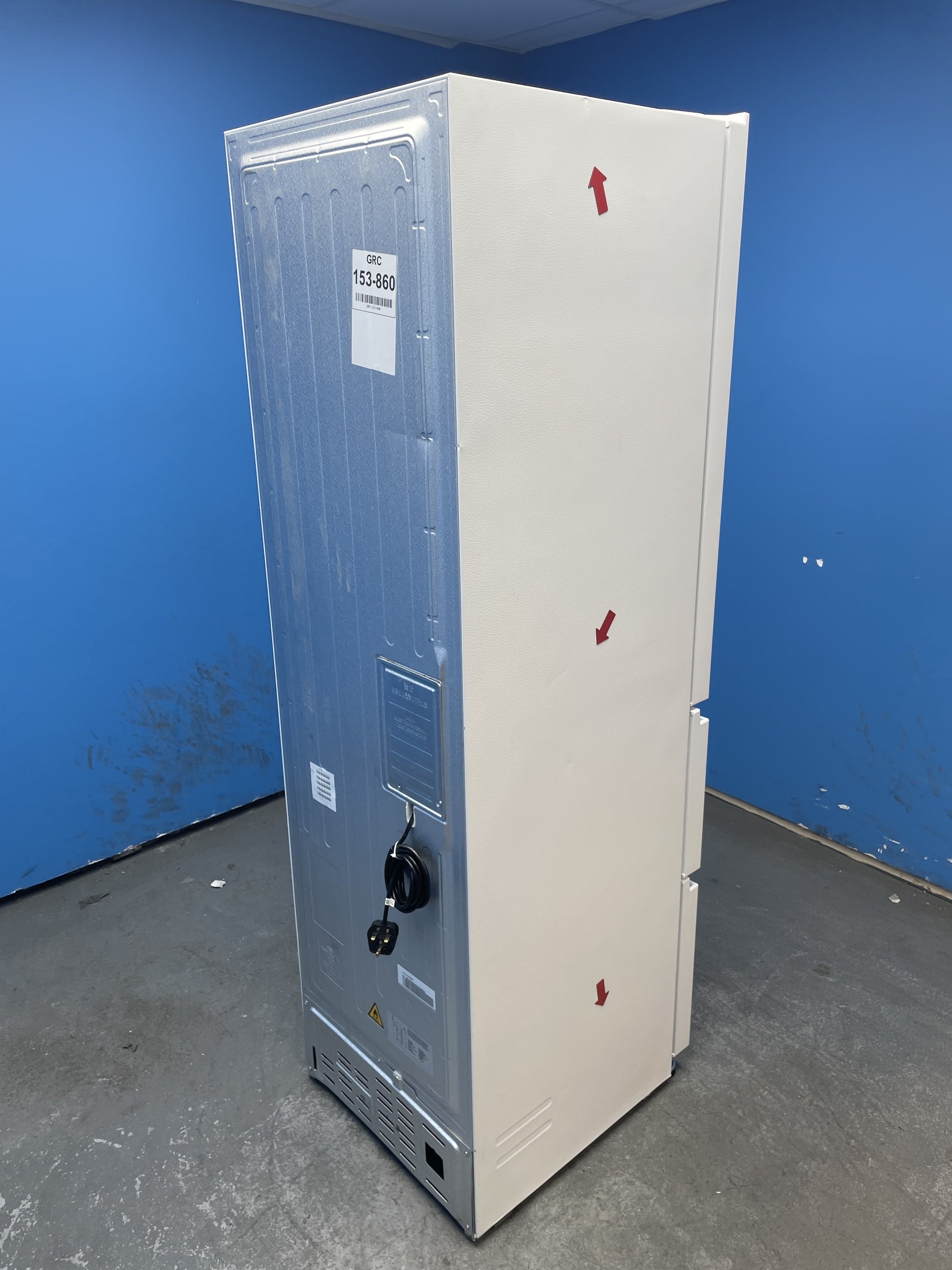 #GRC-153-860 - Haier 3D 55 Series 3 HTR3518ENMWK 60/40 Fridge Freezer