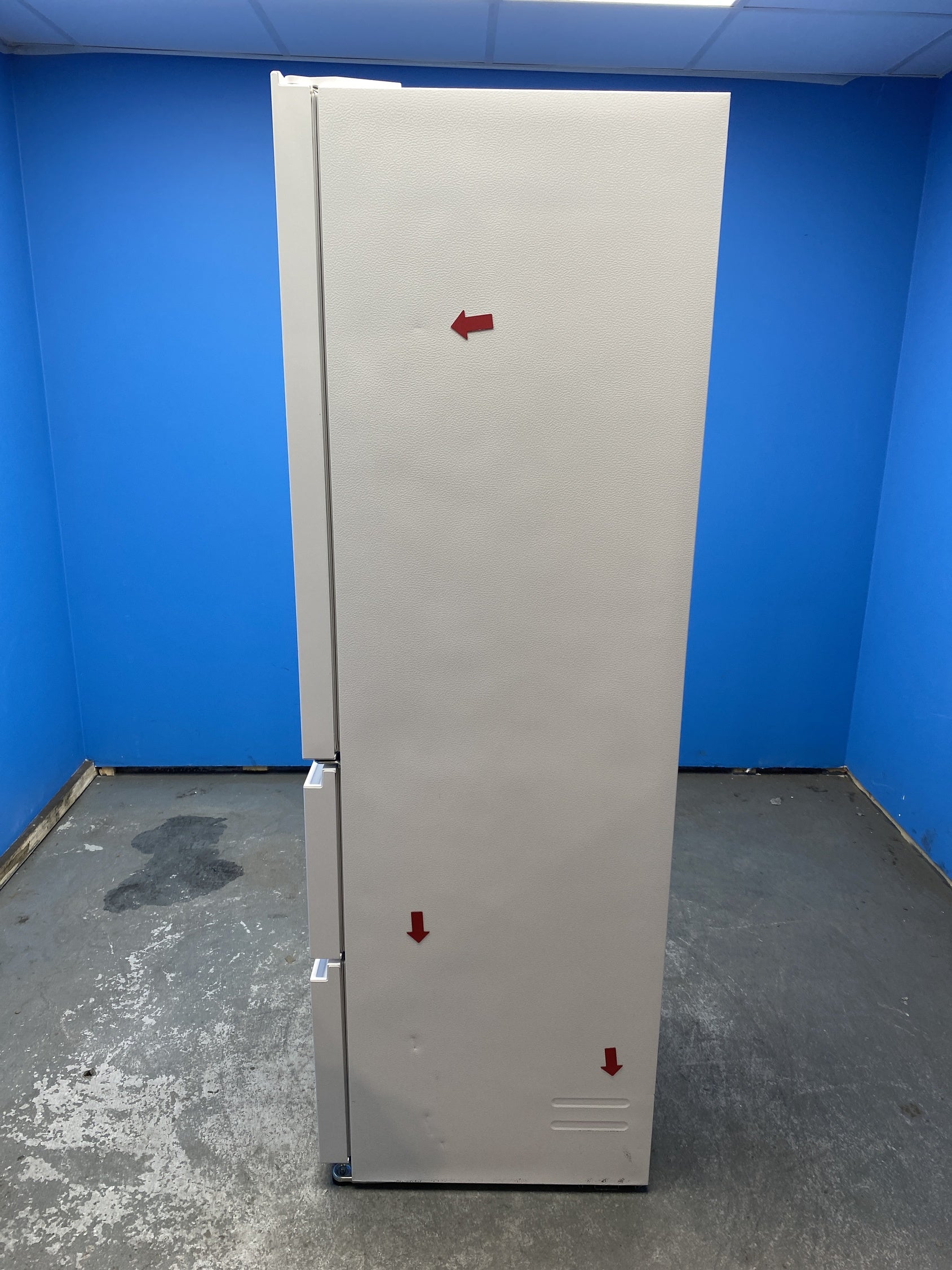 #GRC-153-858 - Haier 3D 55 Series 3 HTR3518ENMWK 60/40 Fridge Freezer
