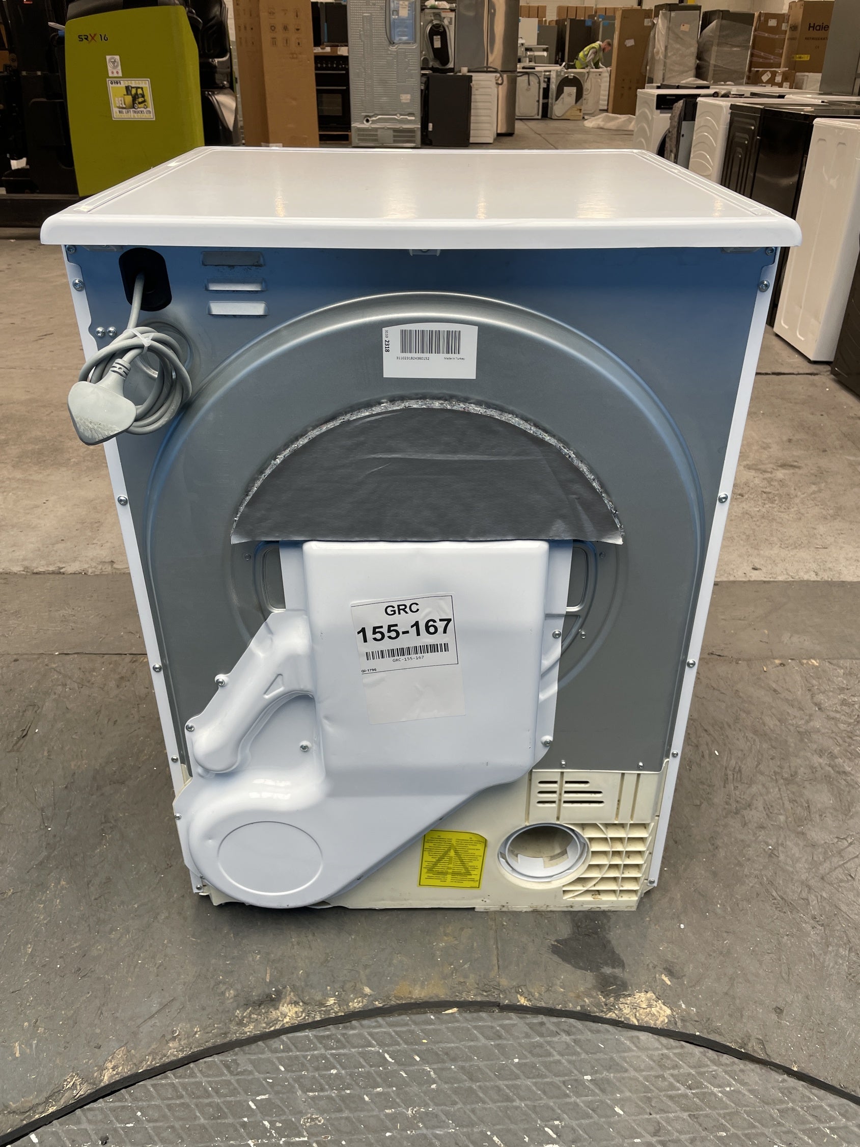 #GRC-155-167 - Hoover H-DRY 300 HLE V8LG 8kg Vented Tumble Dryer