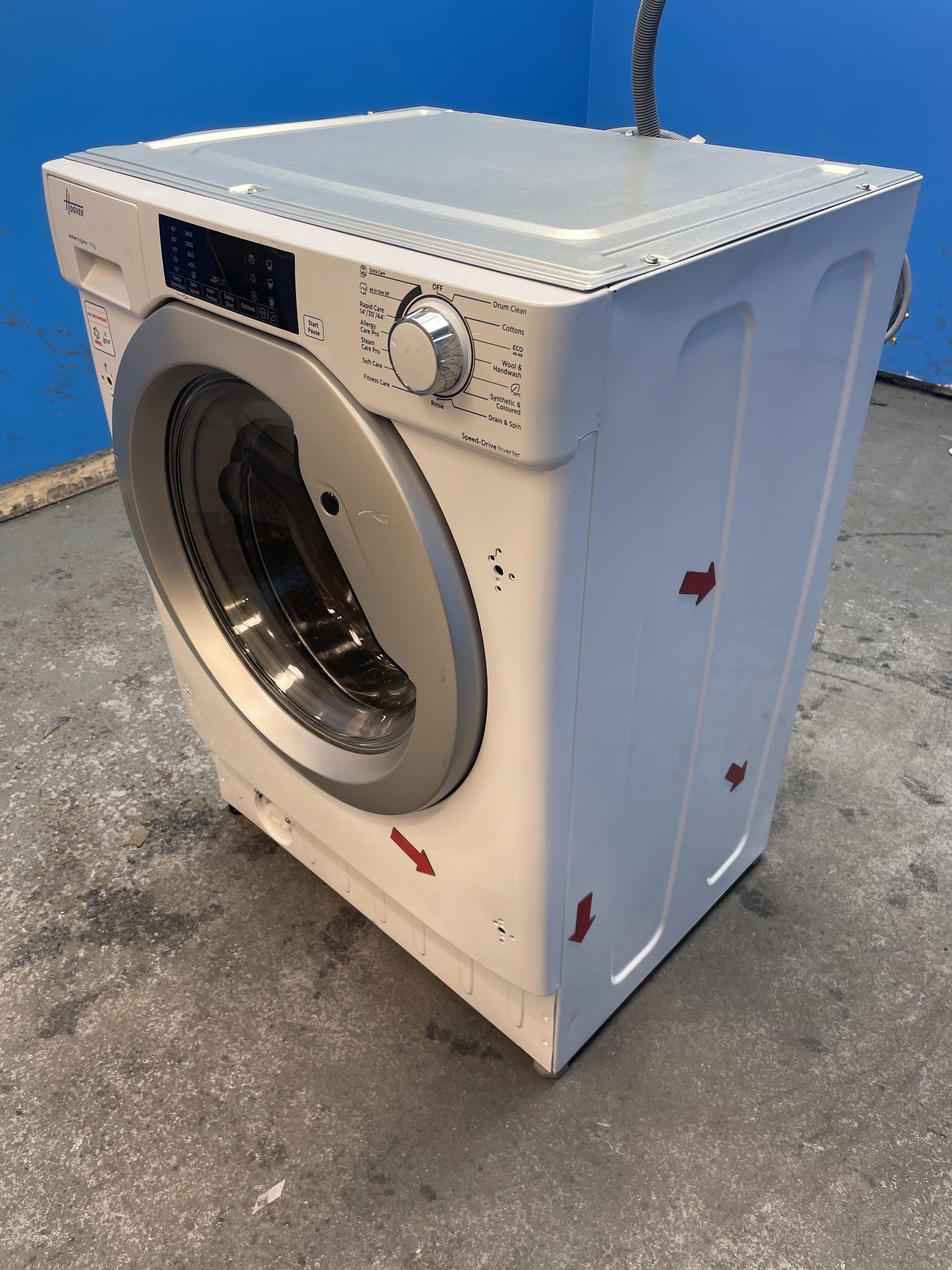 #GRC-154-283 - Hoover HBWS 494DMSW5-80 Integrated 9kg 1400rpm Washing Machine