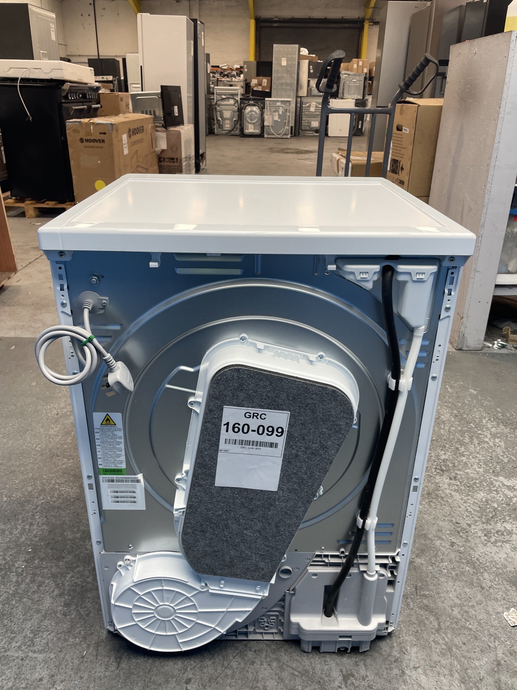 #GRC-160-099 - Hoover Pro Dry Series 5 HBP 10N3BX-80 Heat Pump Tumble Dryer