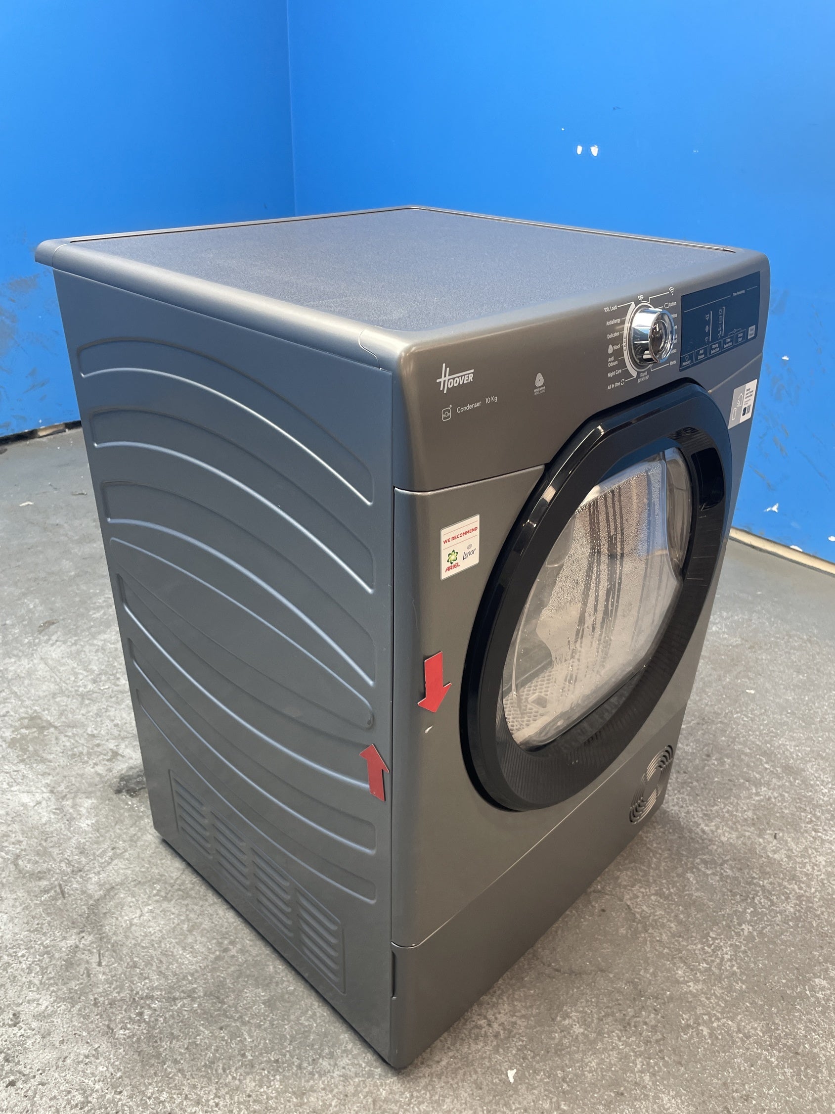 #GRC-160-077 - Hoover H-DRY 350 HRE C10TBER-80 10kg Condenser Dryer