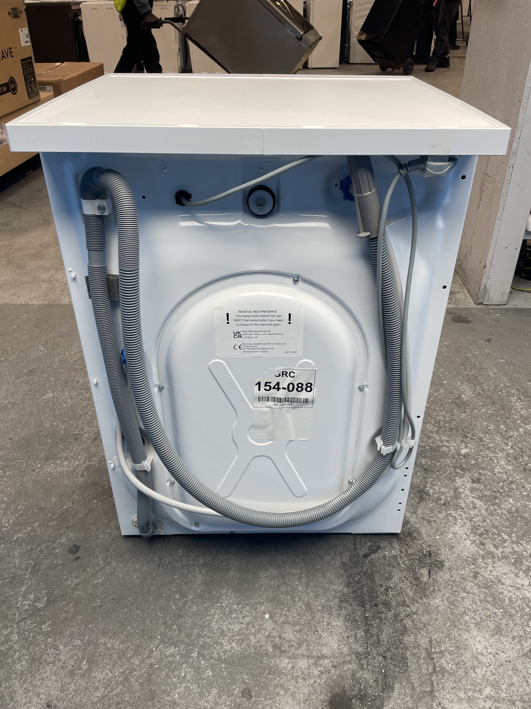 #GRC-154-088 - AEG LFR71864B 8kg 1600rpm ProSteam Washing Machine