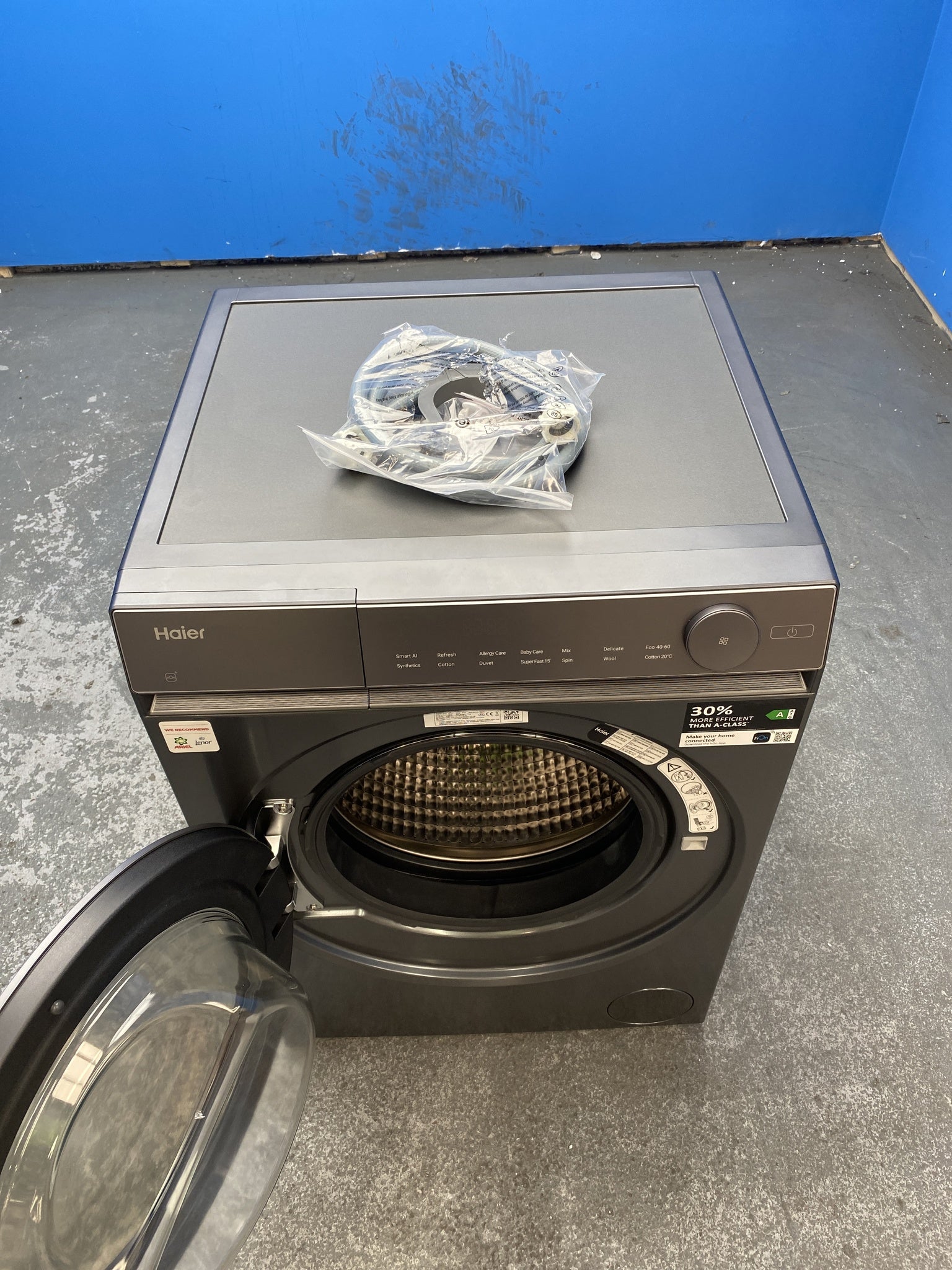 #GRC-156-801 - Haier X Series 7 HW100-B14367GU1 10kg 1400 Spin Washing Machine