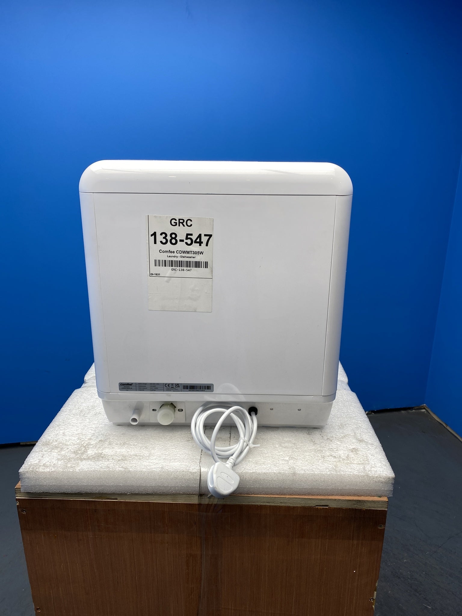 COMFEE' CDWMT305W Mini Plus Tabletop Dishwasher