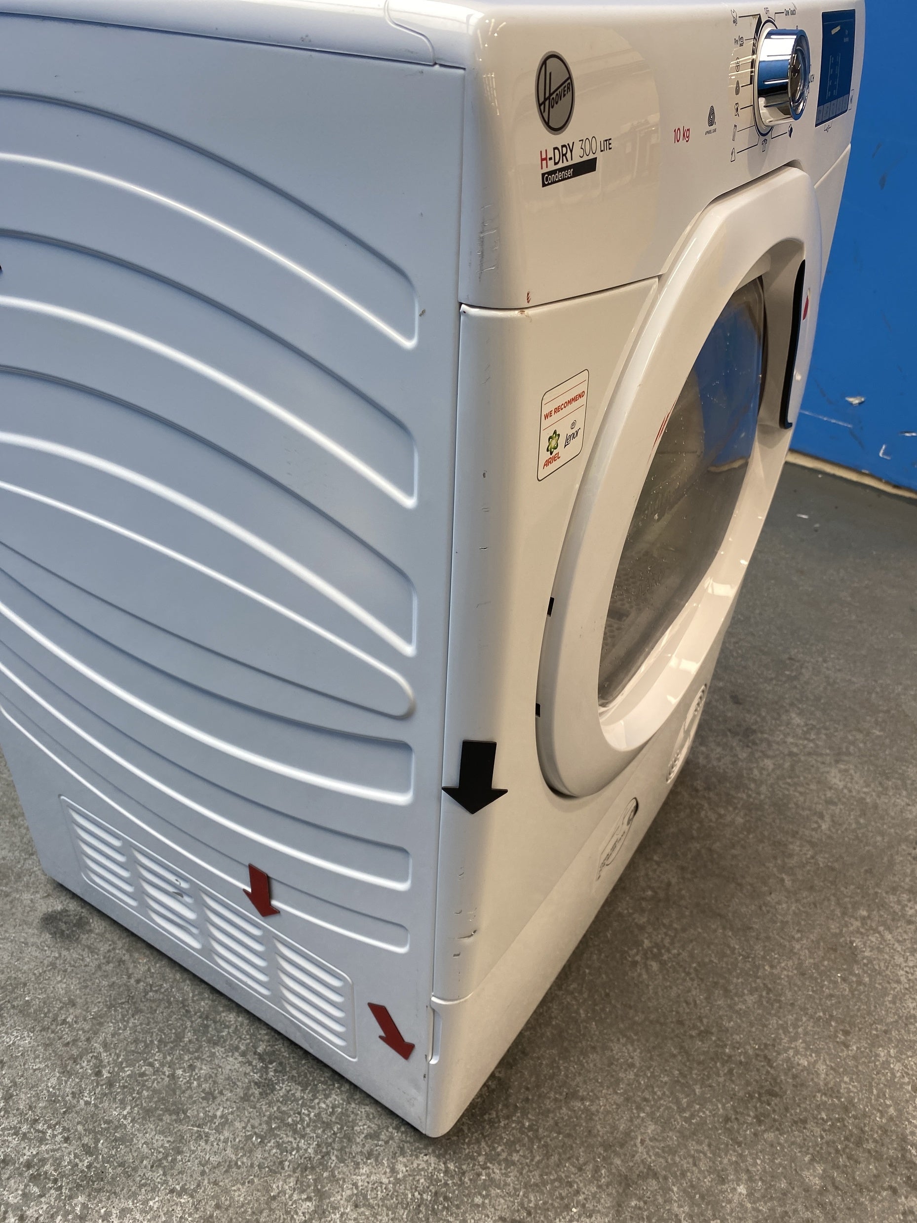 #GRC-157-680 - Hoover H-DRY 300 HLE C10DE-80 10kg Condenser Tumble Dryer