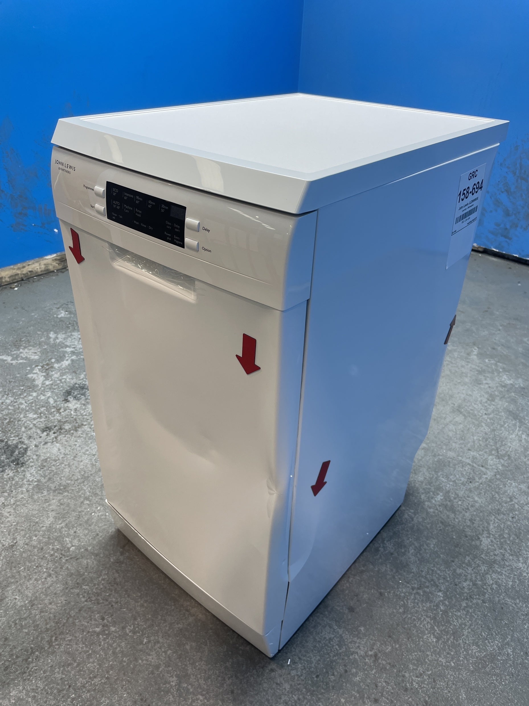#GRC-158-694 - John Lewis JLDWW930 10 Place Slimline Dishwasher