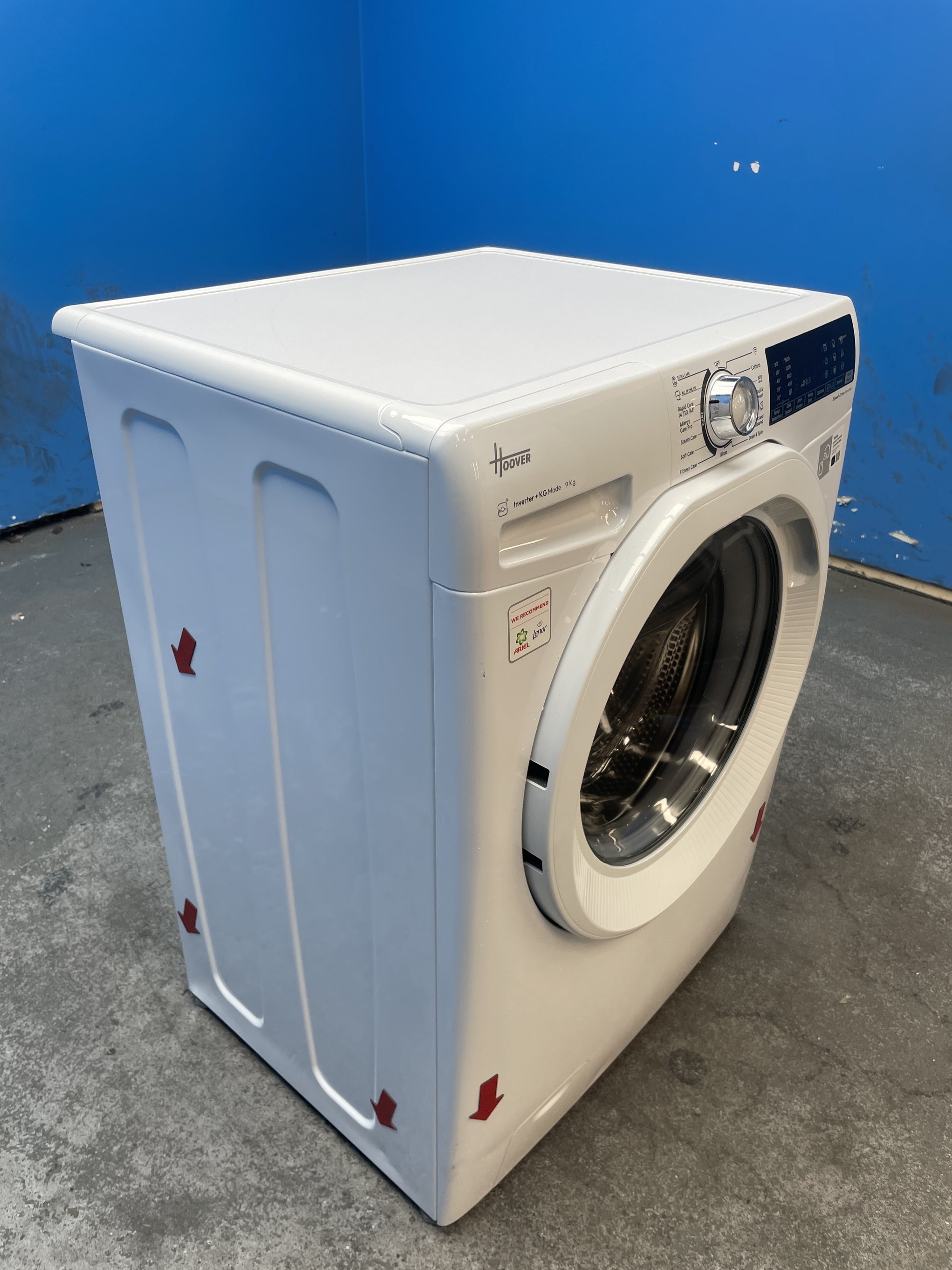 #GRC-160-039 - Hoover H-WASH 350 H3WPS696TAM6-80 9kg 1600rpm Washing Machine