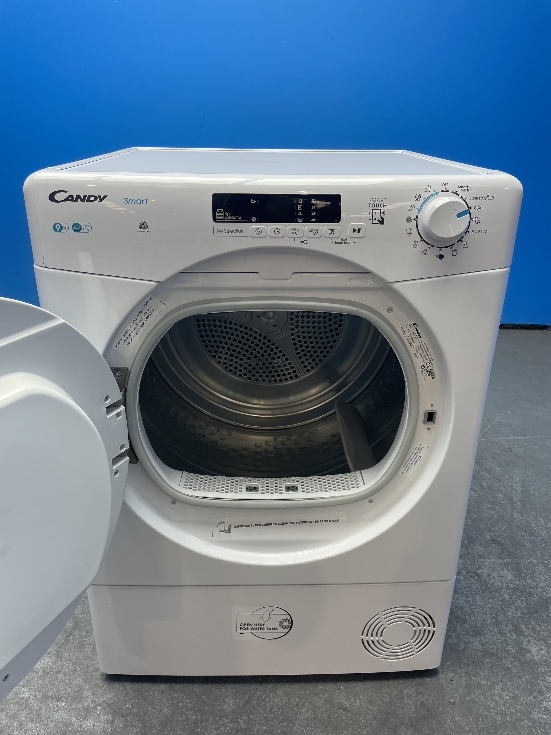 #GRC-161-903 - Candy CSE C9DF 9kg Condenser Smart Pro Tumble Dryer
