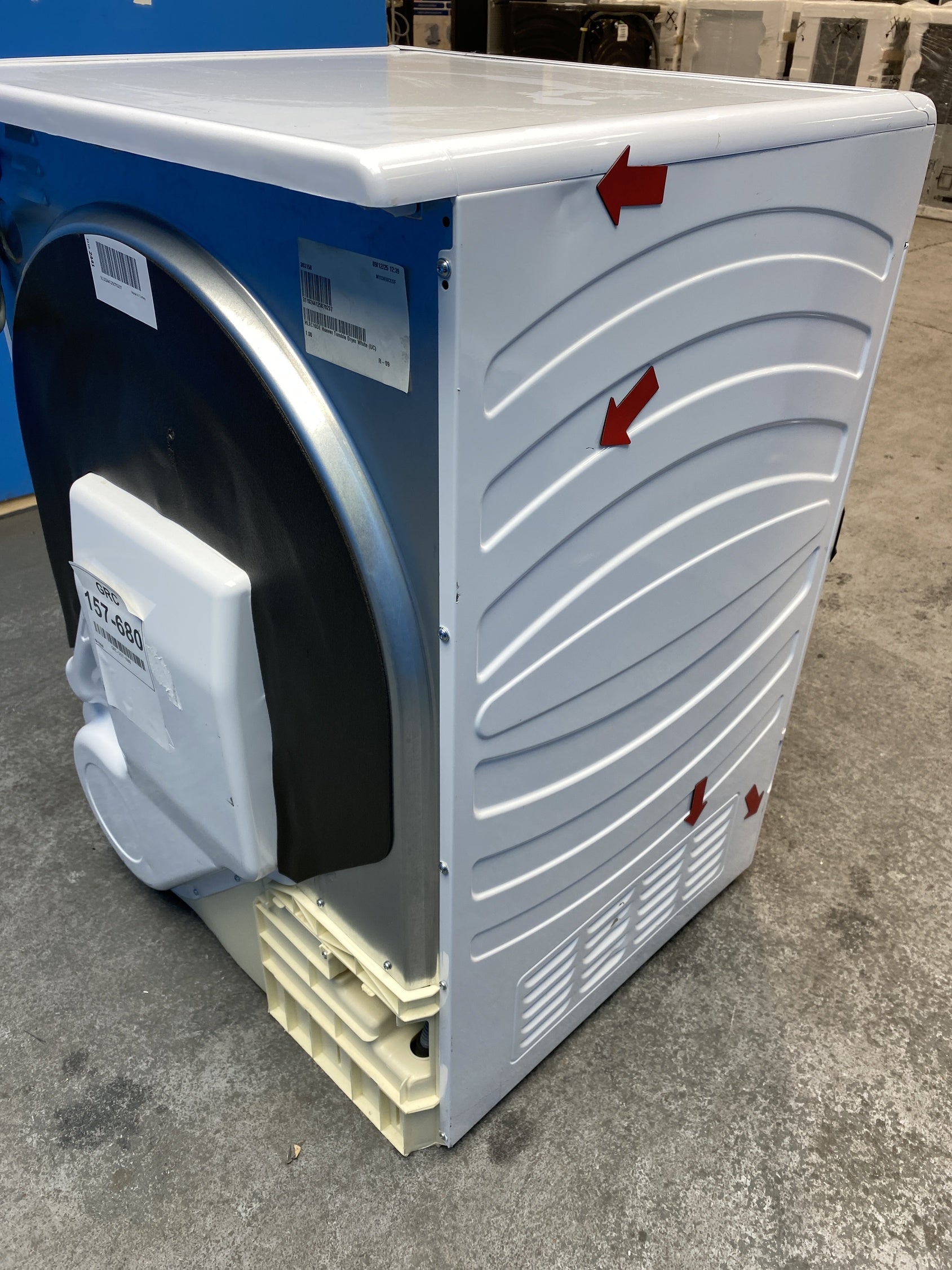 #GRC-157-680 - Hoover H-DRY 300 HLE C10DE-80 10kg Condenser Tumble Dryer