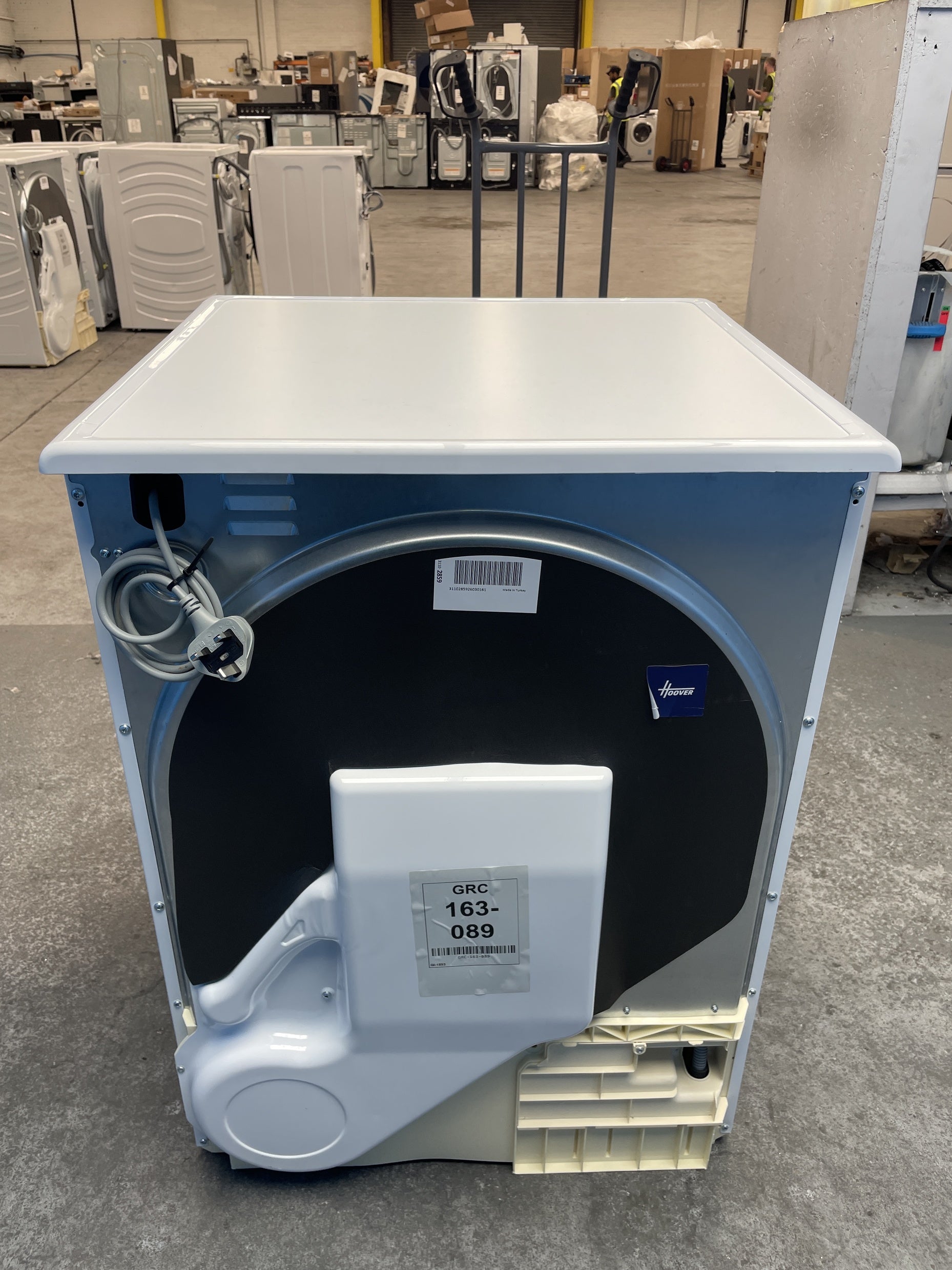 #GRC-163-089 - Hoover HRE C10TE-80 10kg Condenser Tumble Dryer