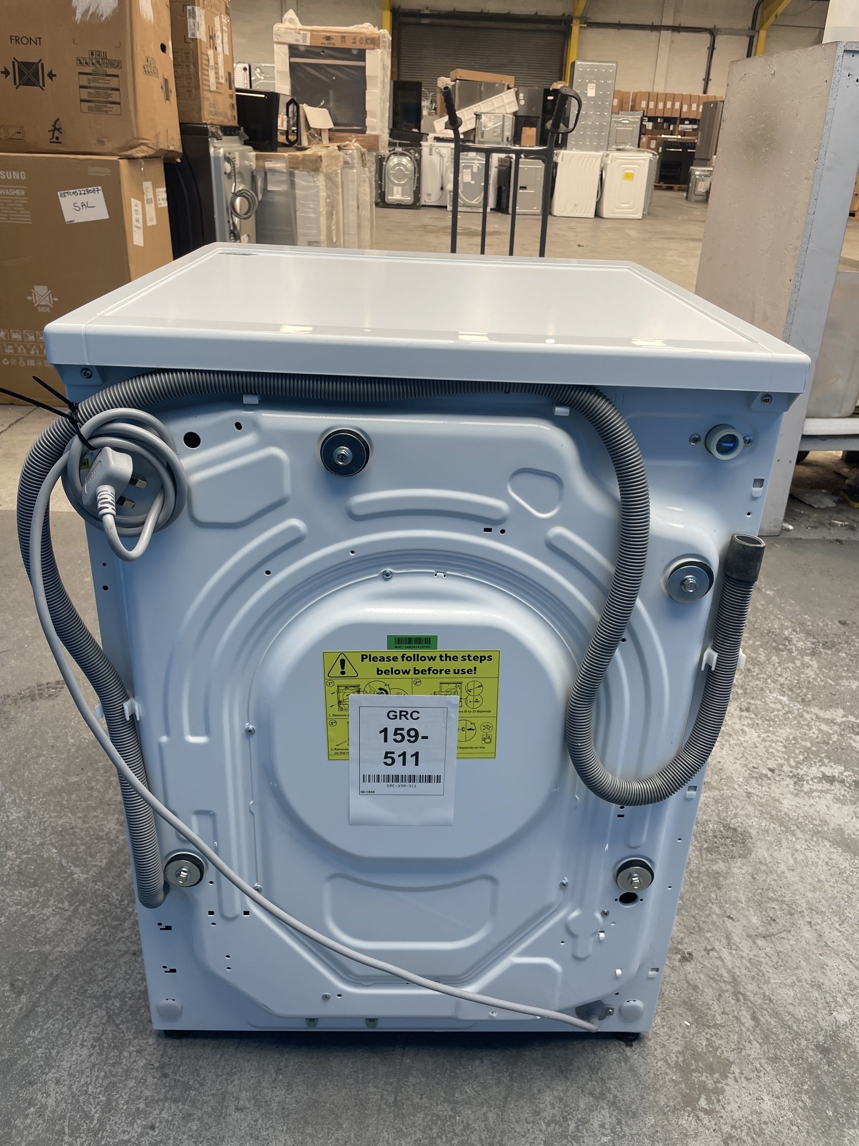 #GRC-159-511 - Hoover HBP 413BL8-80 Pro Wash Series 5 13kg 1400rpm Washing Machine