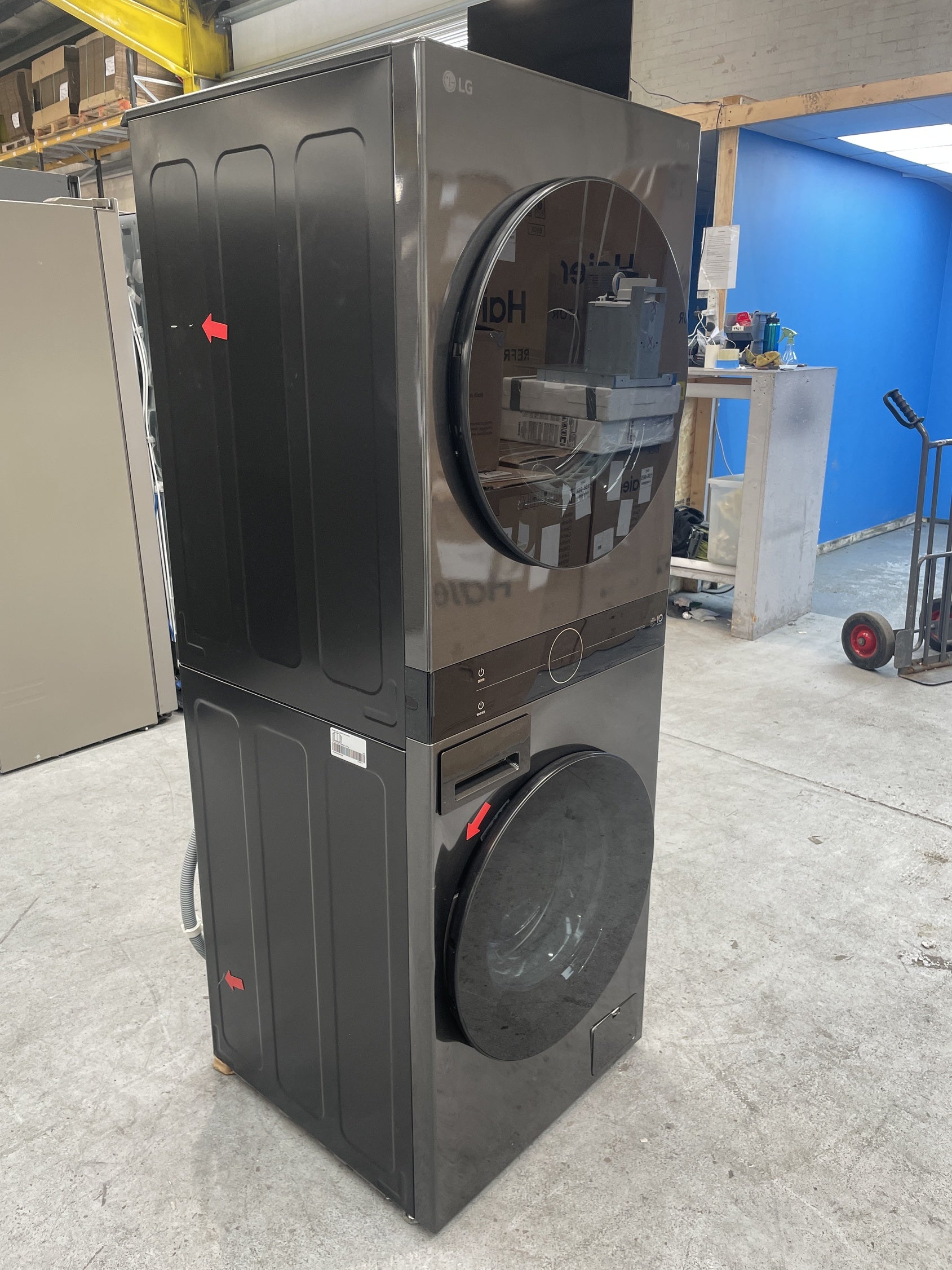 #GRC-157-222 - LG WT1210BBTN1 WashTower 12/10kg Washer Dryer