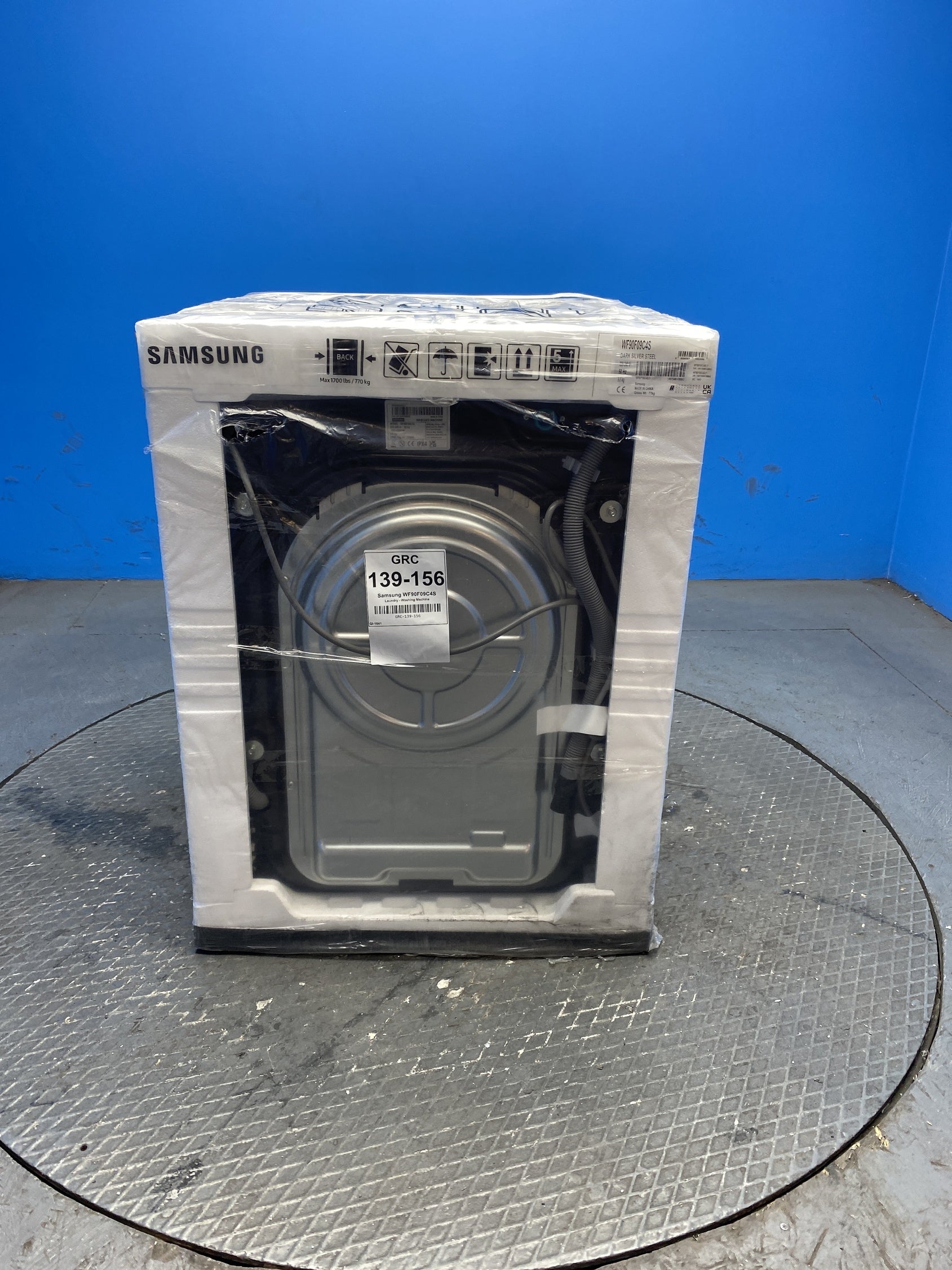 Samsung Series 9 WF90F09C4S Bespoke 9kg 1400rpm Smart Washing Machine