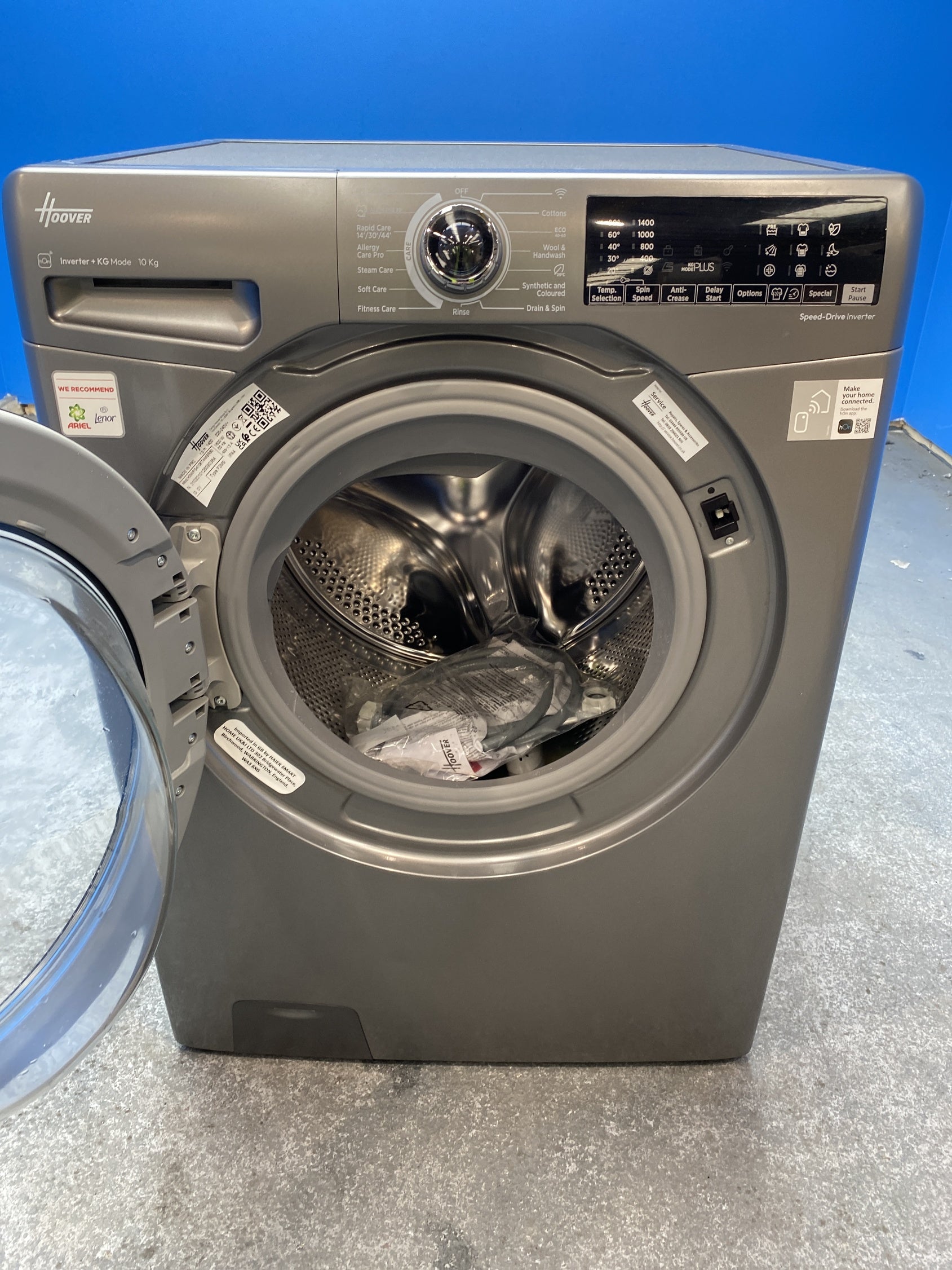 #GRC-157-351 - Hoover H3B13WPS4106TAMBR 10kg 1400 Spin Washing Machine
