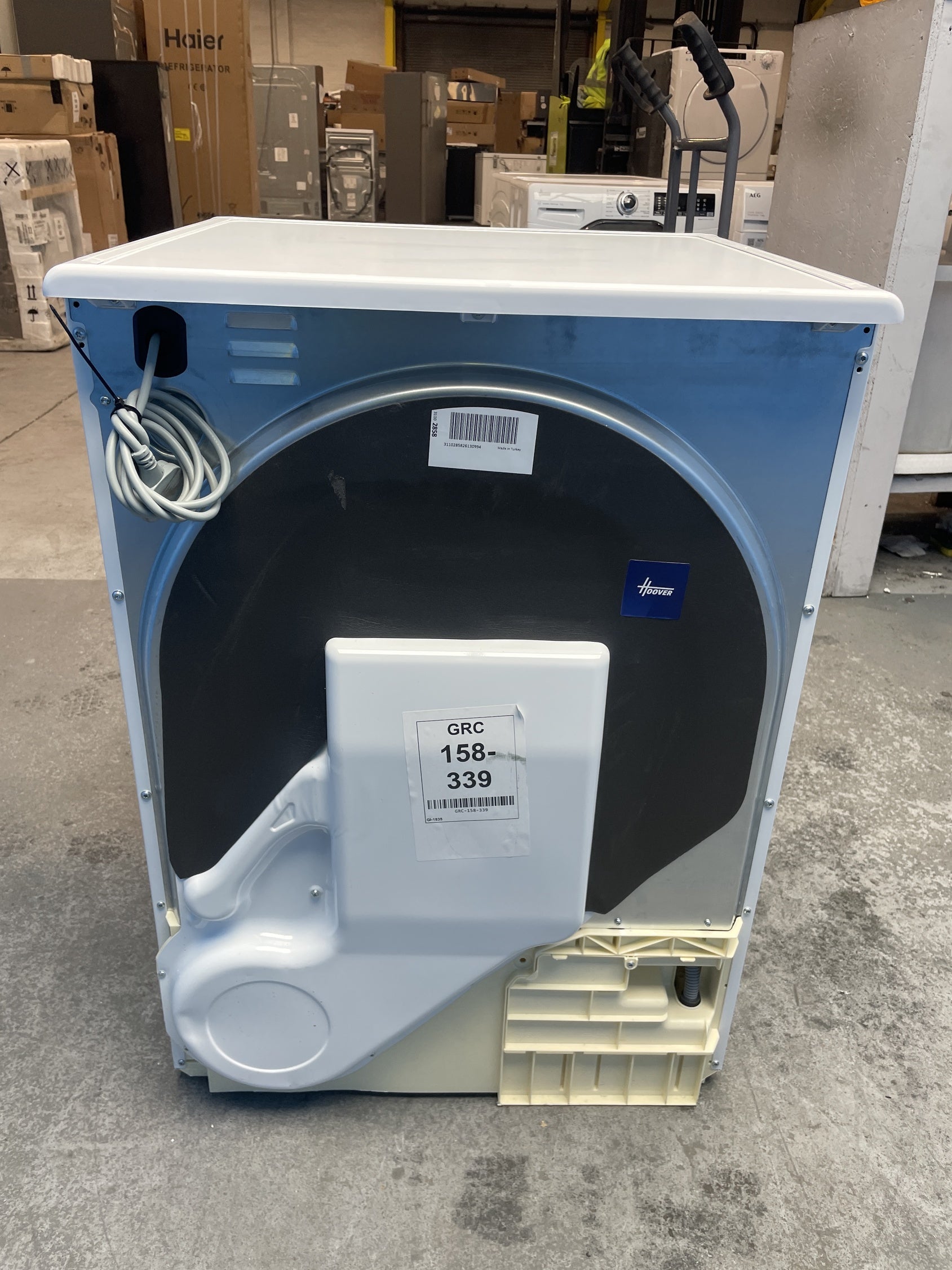 #GRC-158-339 - Hoover H-DRY 350 HREC9TBE-80 9kg Condenser Tumble Dryer