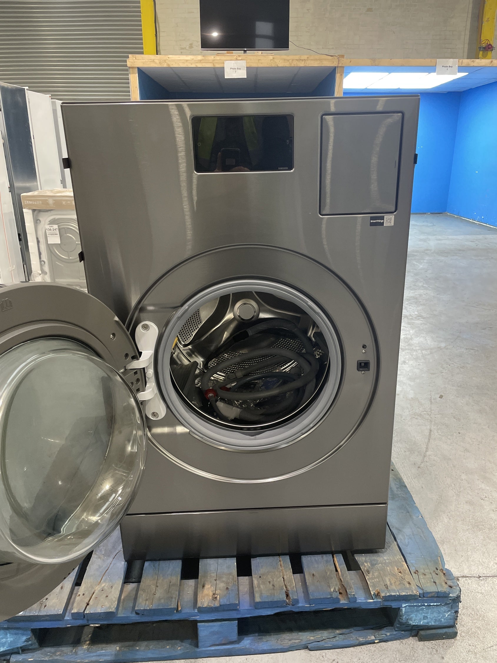 #GRC-145-383 - Samsung WD18DB8995BZ Bespoke AI 18/11kg All-in-One Washer Dryer
