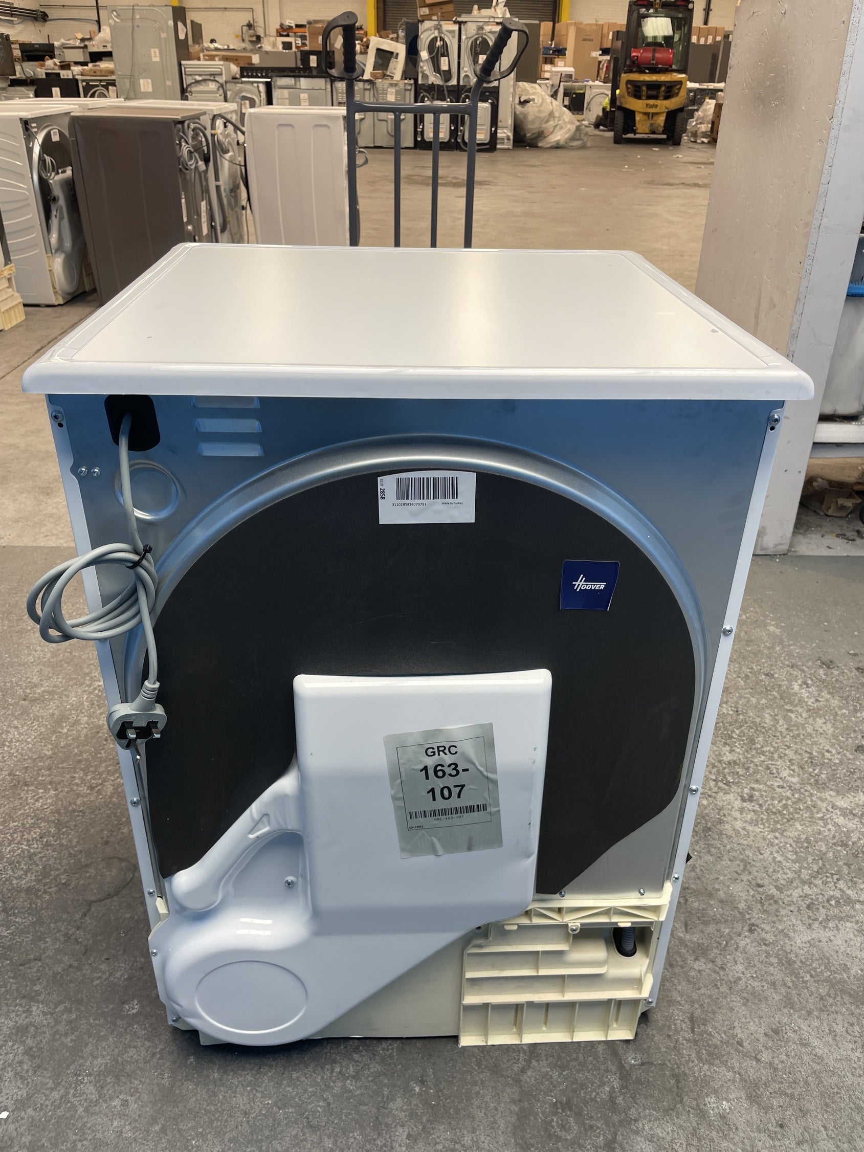 #GRC-163-107 - Hoover H-DRY 350 HRE C9TBE-80 9kg Condenser Tumble Dryer
