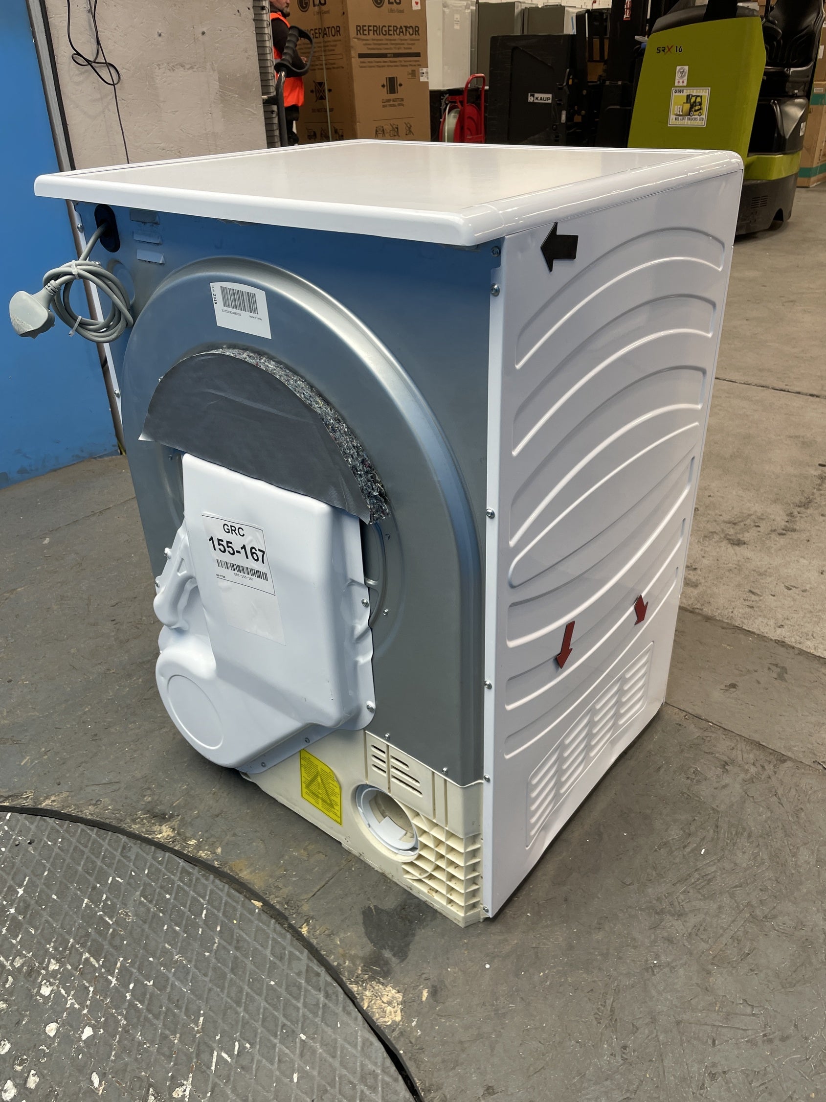 #GRC-155-167 - Hoover H-DRY 300 HLE V8LG 8kg Vented Tumble Dryer