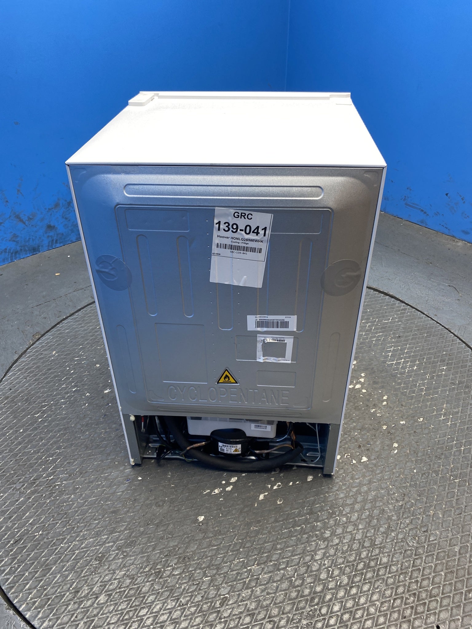 Hoover HONLQ2S58EWHK H-FRIDGE 300 Undercounter Larder Fridge