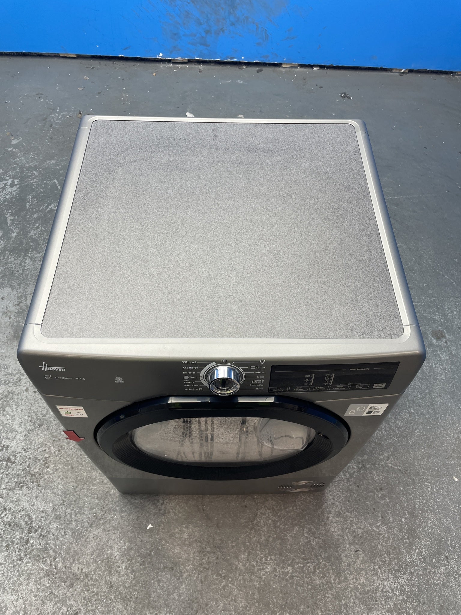 #GRC-160-077 - Hoover H-DRY 350 HRE C10TBER-80 10kg Condenser Dryer