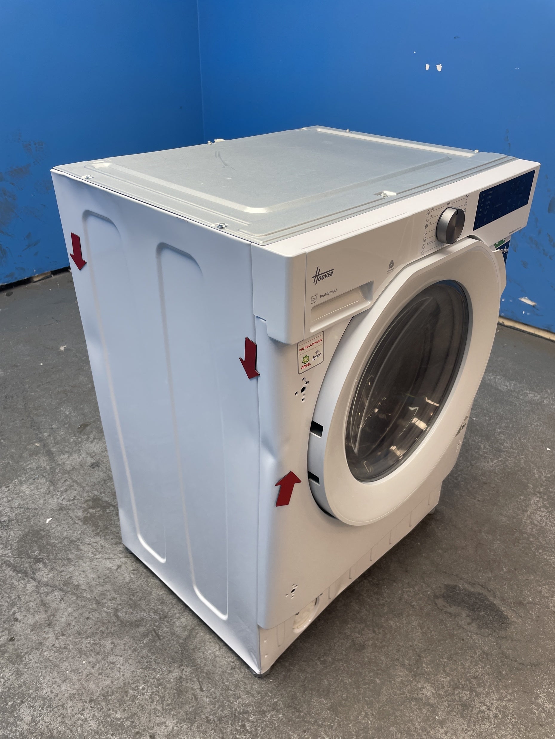 #GRC-159-704 - Hoover BH4S696M6D9-80 9/6kg 1600rpm Integrated Washer Dryer
