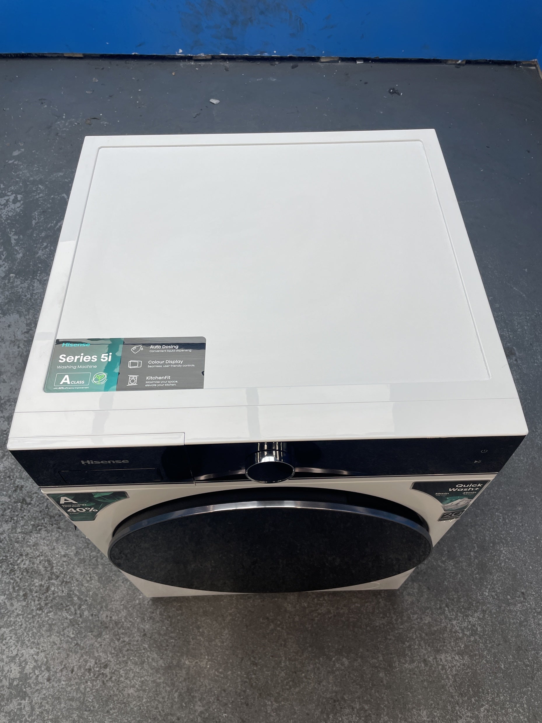 #GRC-145-193 - Hisense 5i Series WF5I1245BWR 12kg 1400rpm Washing Machine