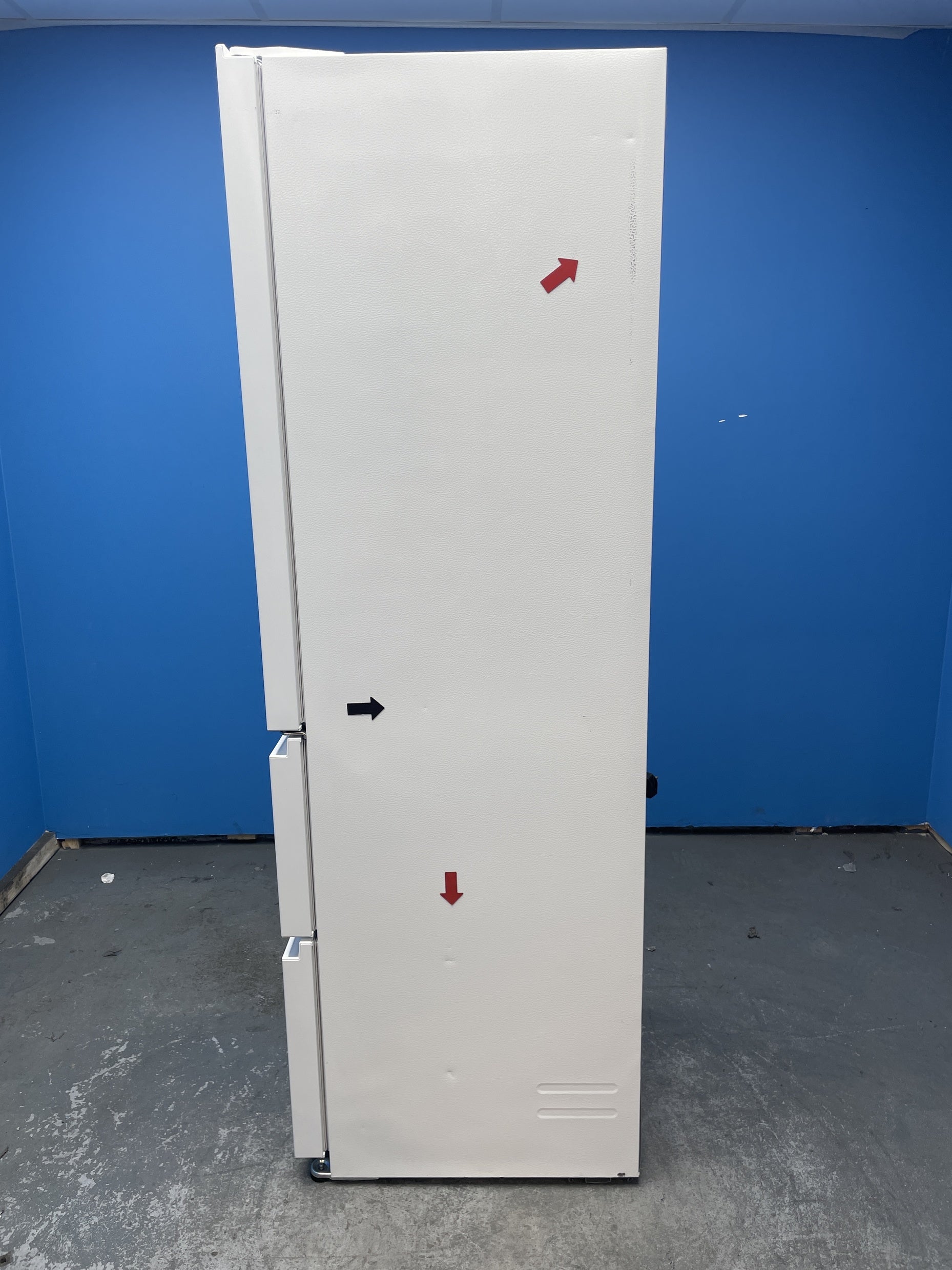 #GRC-153-860 - Haier 3D 55 Series 3 HTR3518ENMWK 60/40 Fridge Freezer
