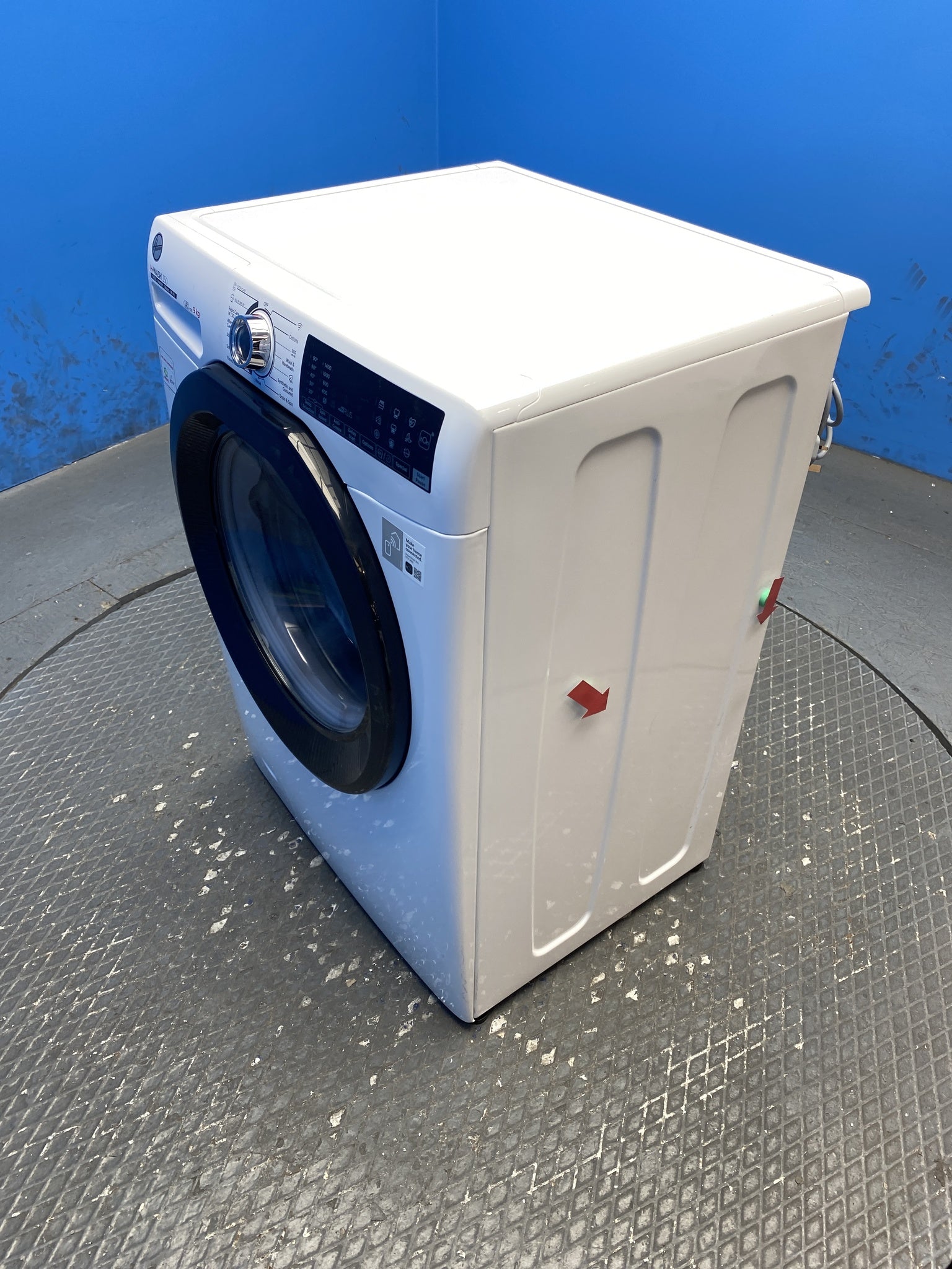Hoover H3WPS496TAMB6 9kg 1400 Spin Washing Machine