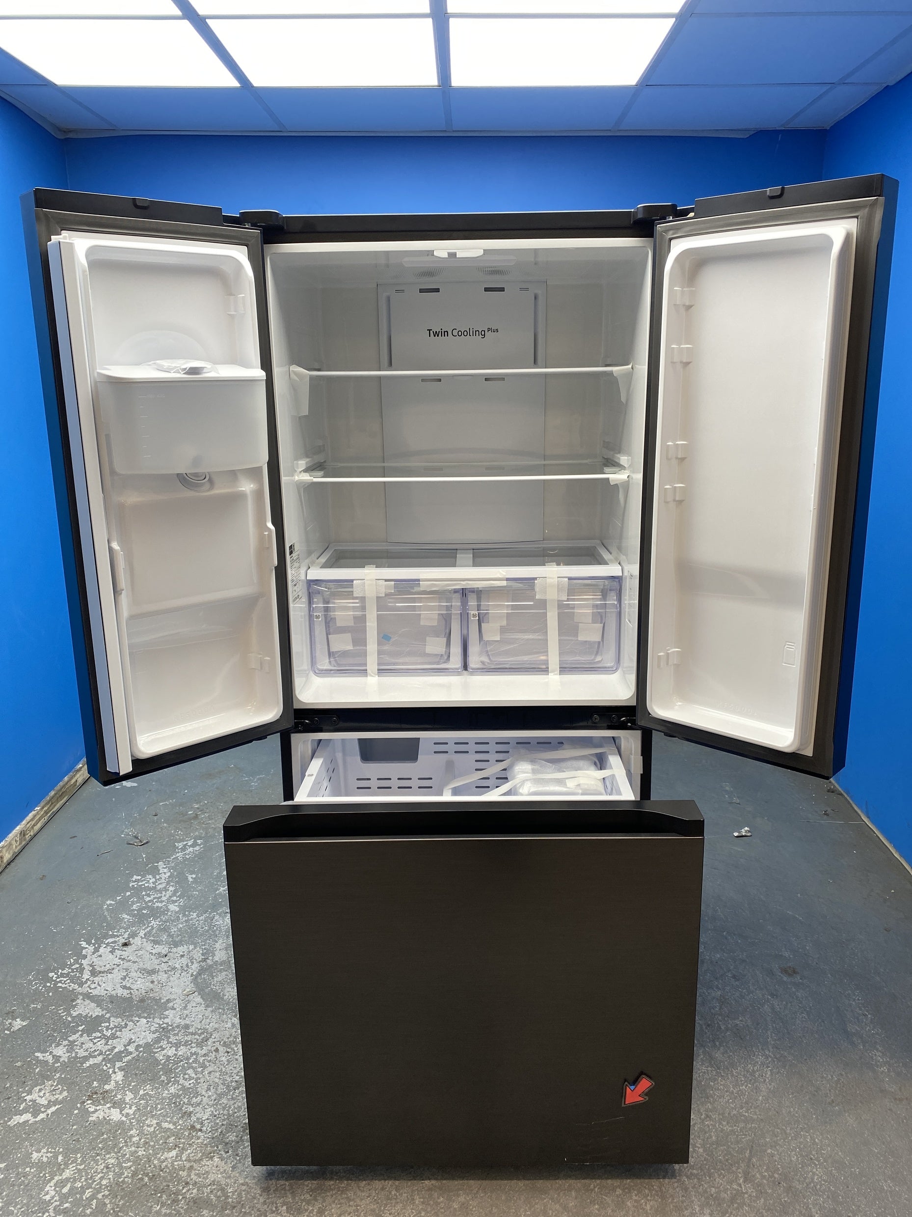 #GRC-143-629 - Samsung RF50C532EB1 Series 7 SpaceMax 495L French Door Fridge Freezer