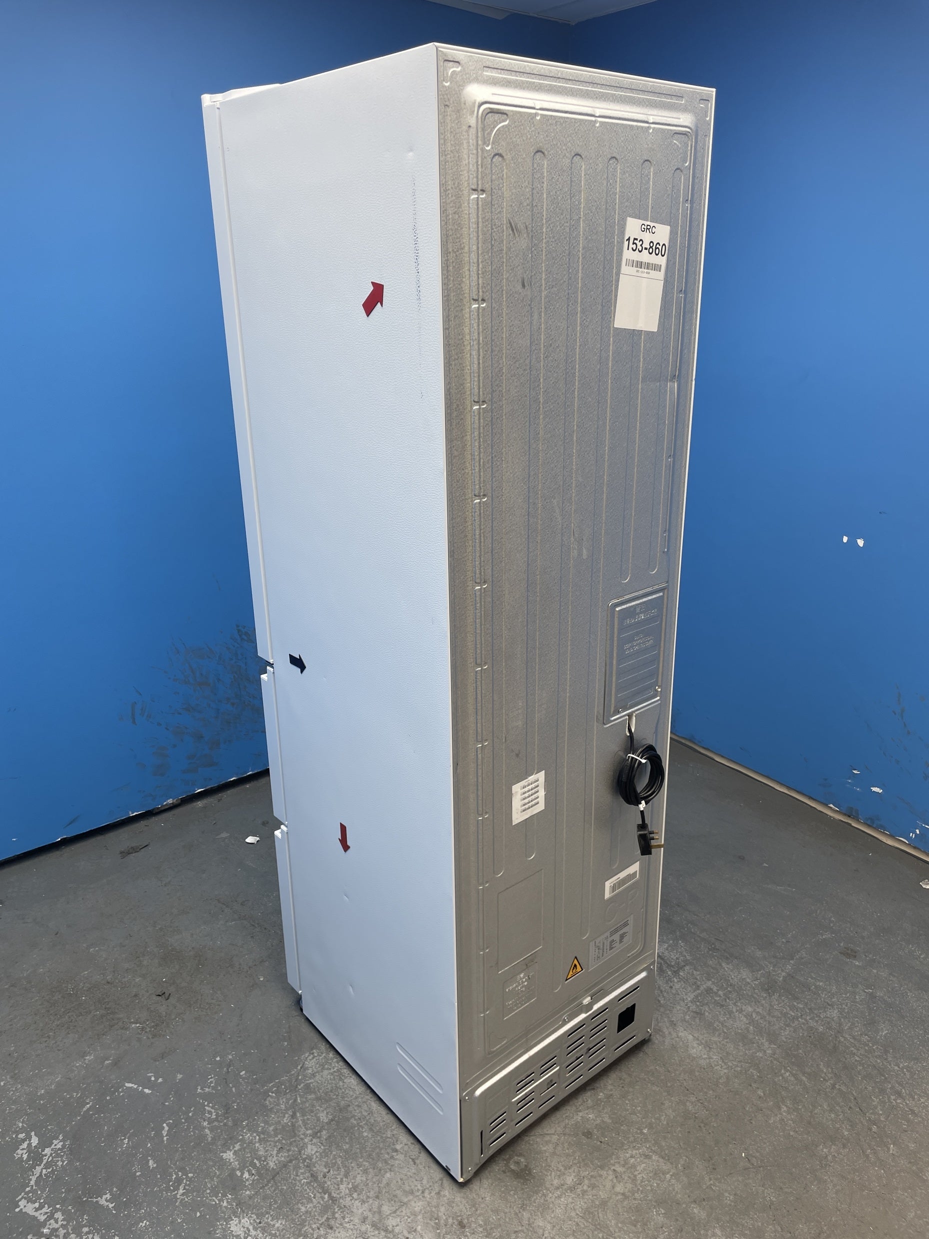#GRC-153-860 - Haier 3D 55 Series 3 HTR3518ENMWK 60/40 Fridge Freezer