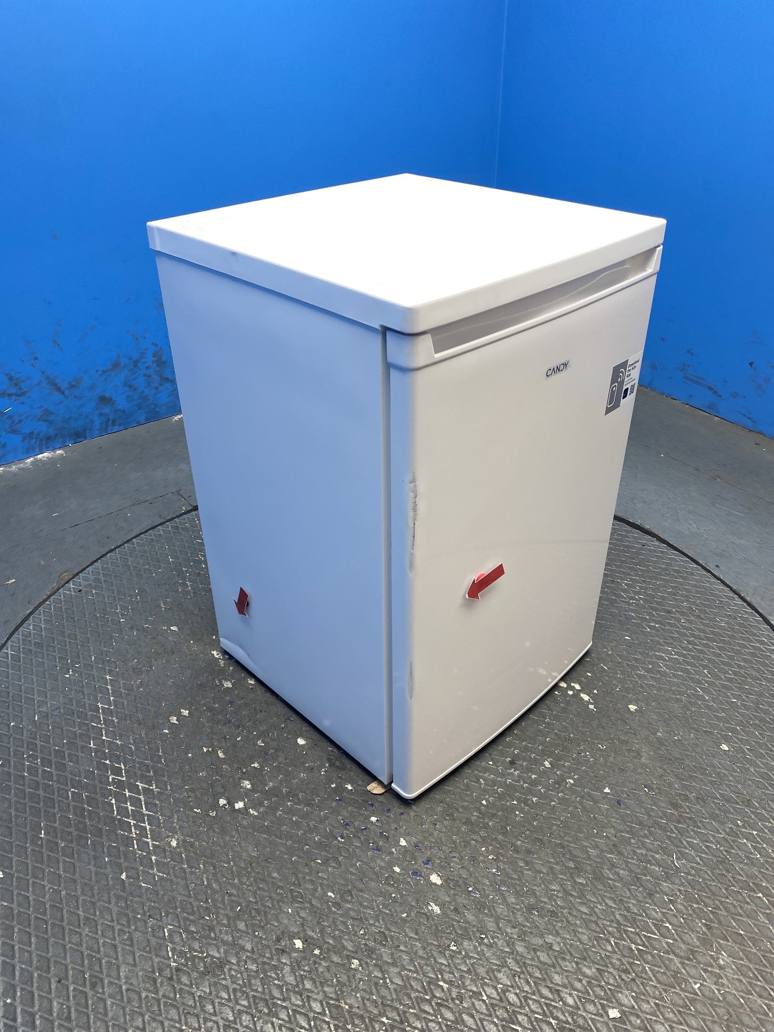 Candy CLHS58EWK 127 Litre 55cm Under Counter Fridge