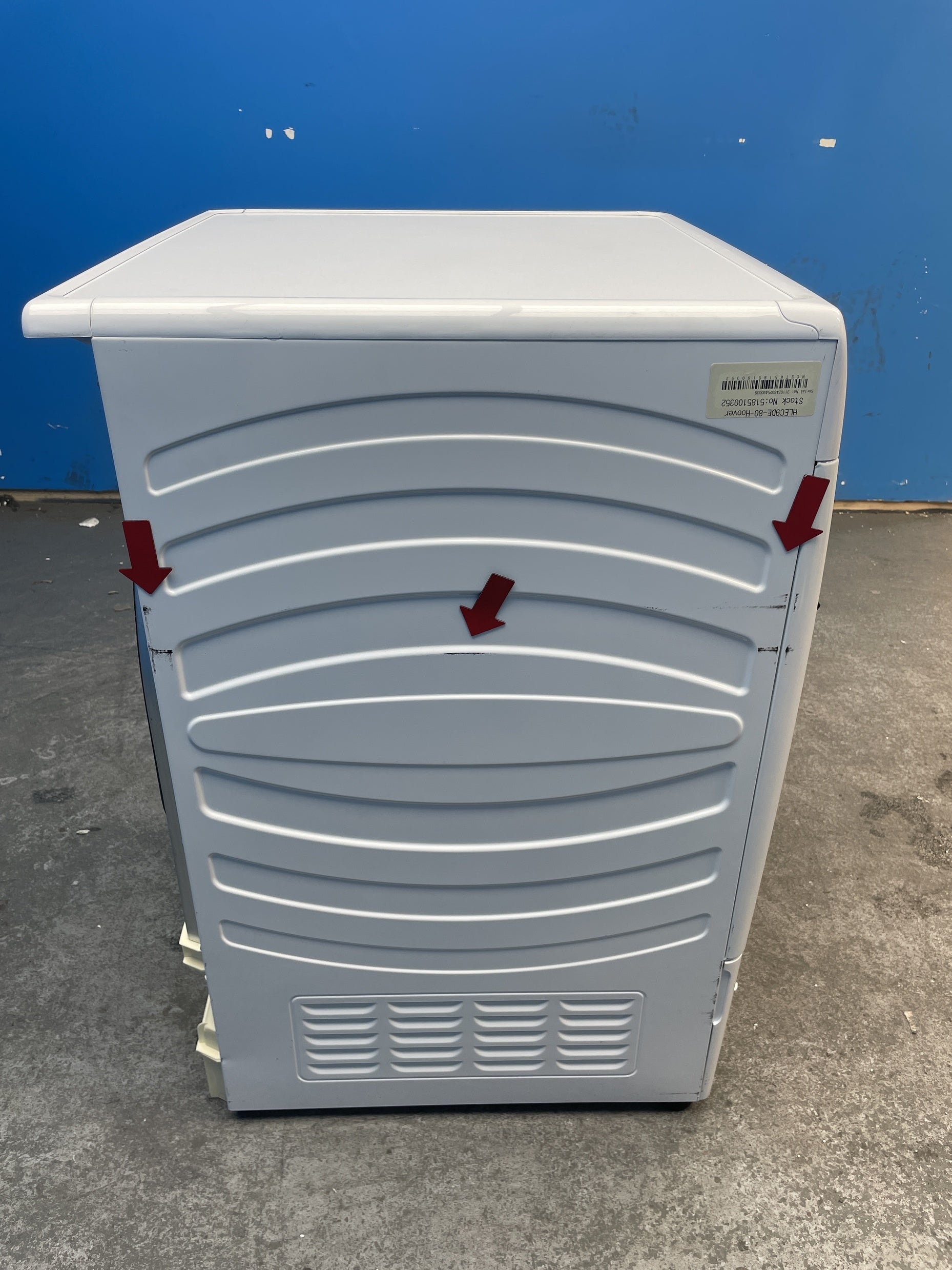 #GRC-158-569 - Hoover HLEC9DE 9kg Condenser Tumble Dryer