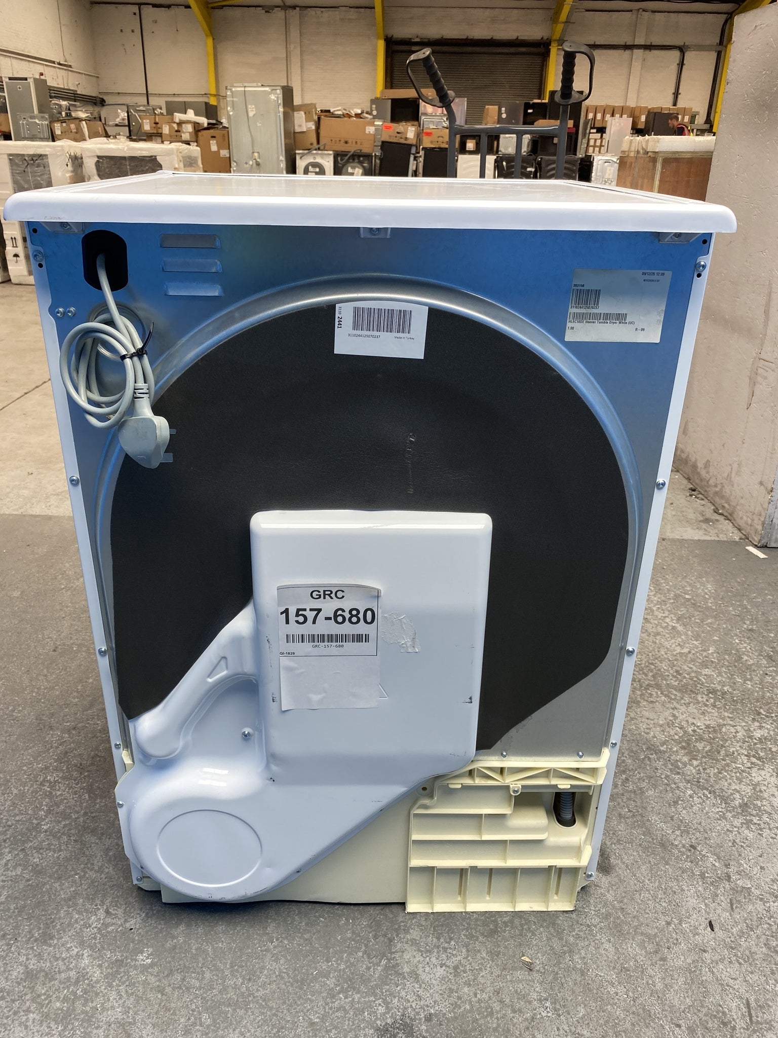 #GRC-157-680 - Hoover H-DRY 300 HLE C10DE-80 10kg Condenser Tumble Dryer