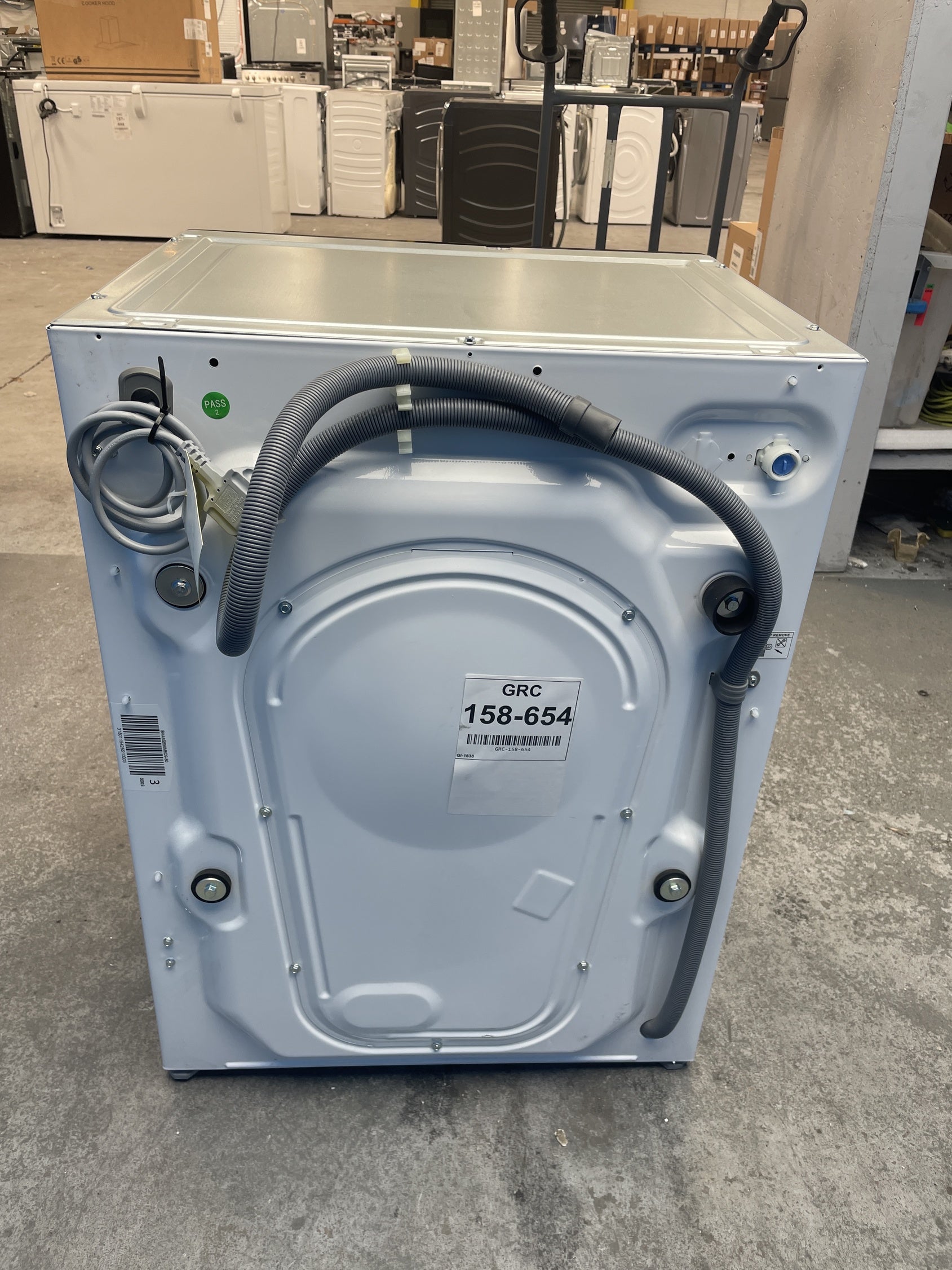 #GRC-158-654 - Haier Series 6 BHA6S696M6D9-80 Built-in 9/6kg 1600rpm Washer Dryer