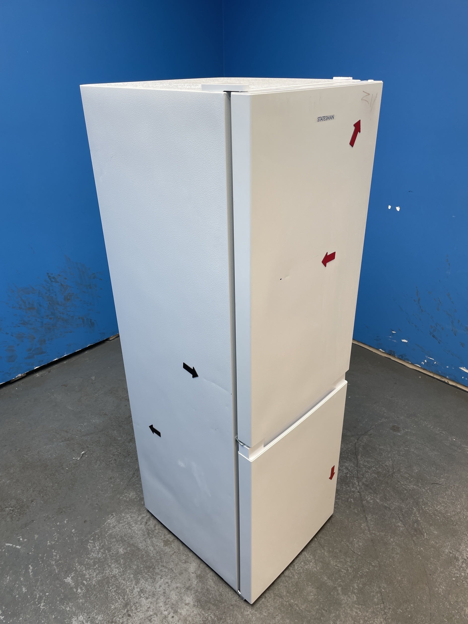 #GRC-153-378 - Statesman FF1547W 47cm 173 Litre Combi Fridge Freezer