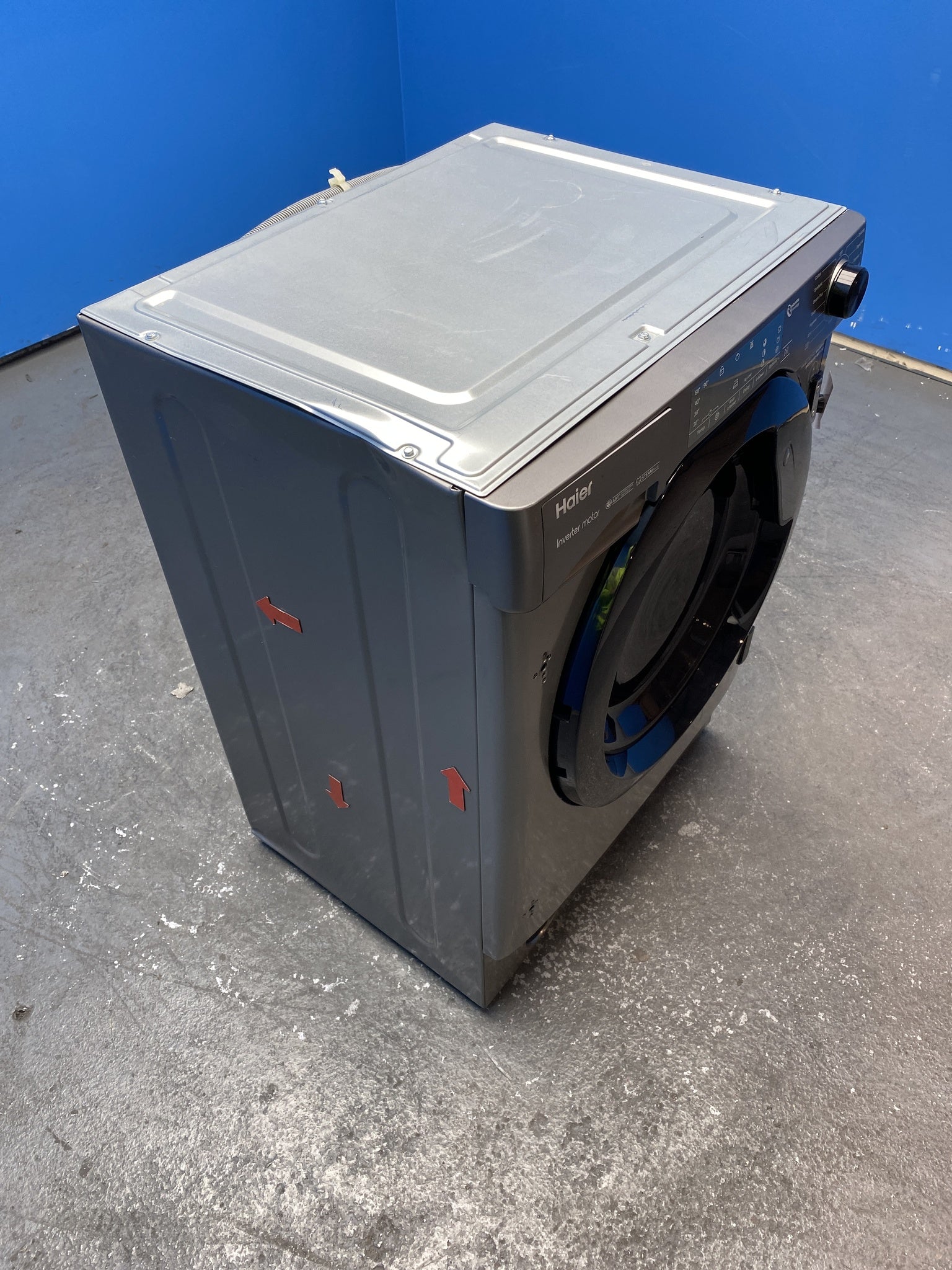 Haier HWQ90B416FWBR Series 4 Integrated 9kg 1600 Spin Washing Machine