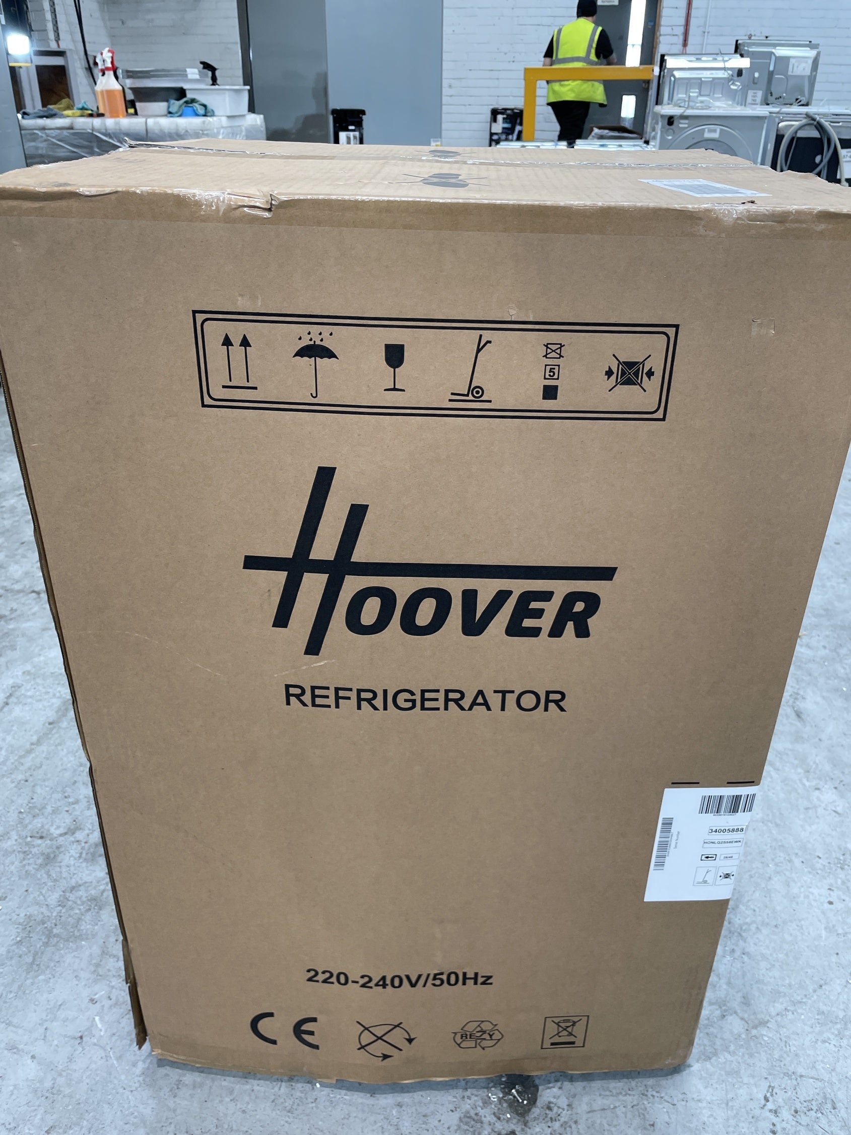 #GRC-157-391 - Hoover H-FRIDGE 300 HONLQ2S58EWK Under Counter Larder Fridge